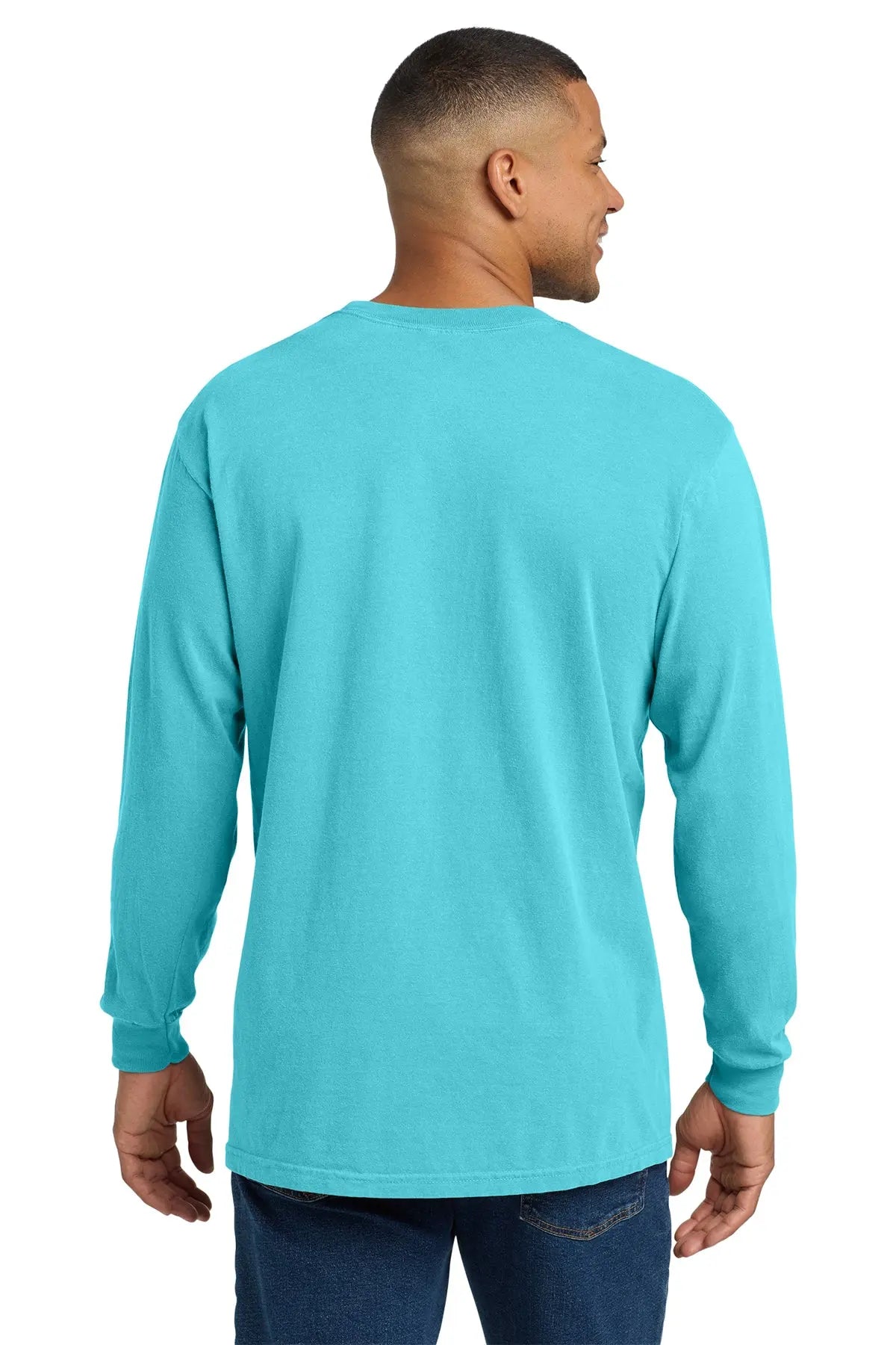 Comfort Colors® Heavyweight Ring Spun Long Sleeve Pocket Tee #4410