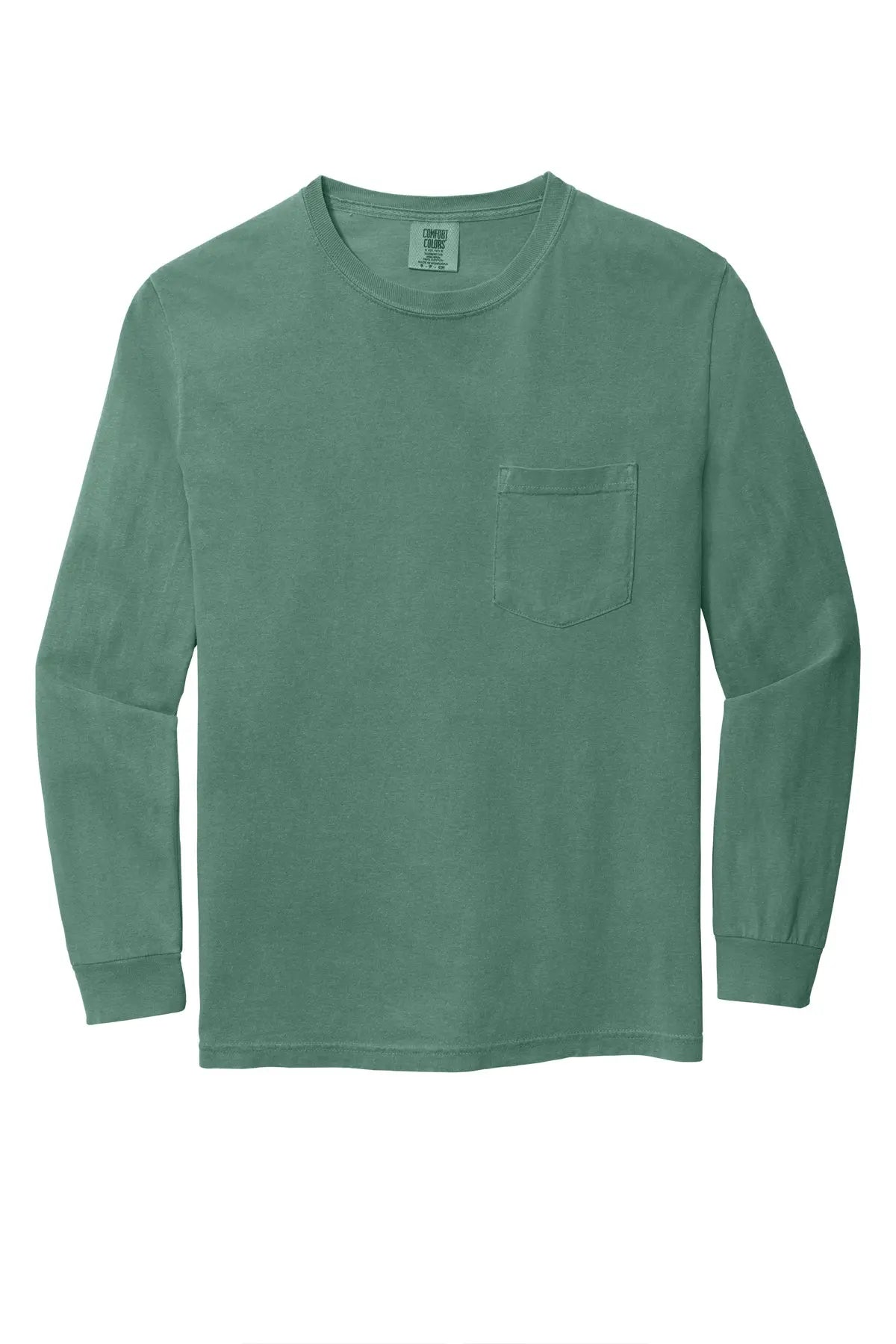 Comfort Colors® Heavyweight Ring Spun Long Sleeve Pocket Tee #4410