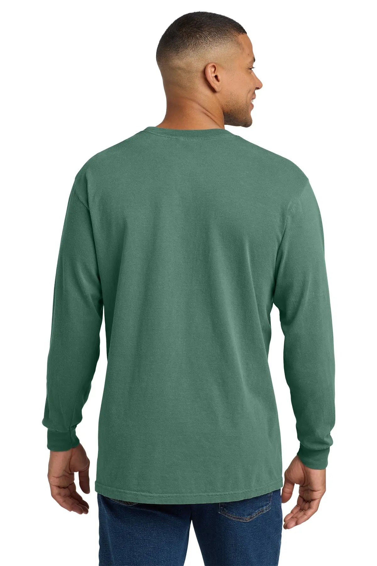 Comfort Colors® Heavyweight Ring Spun Long Sleeve Pocket Tee #4410