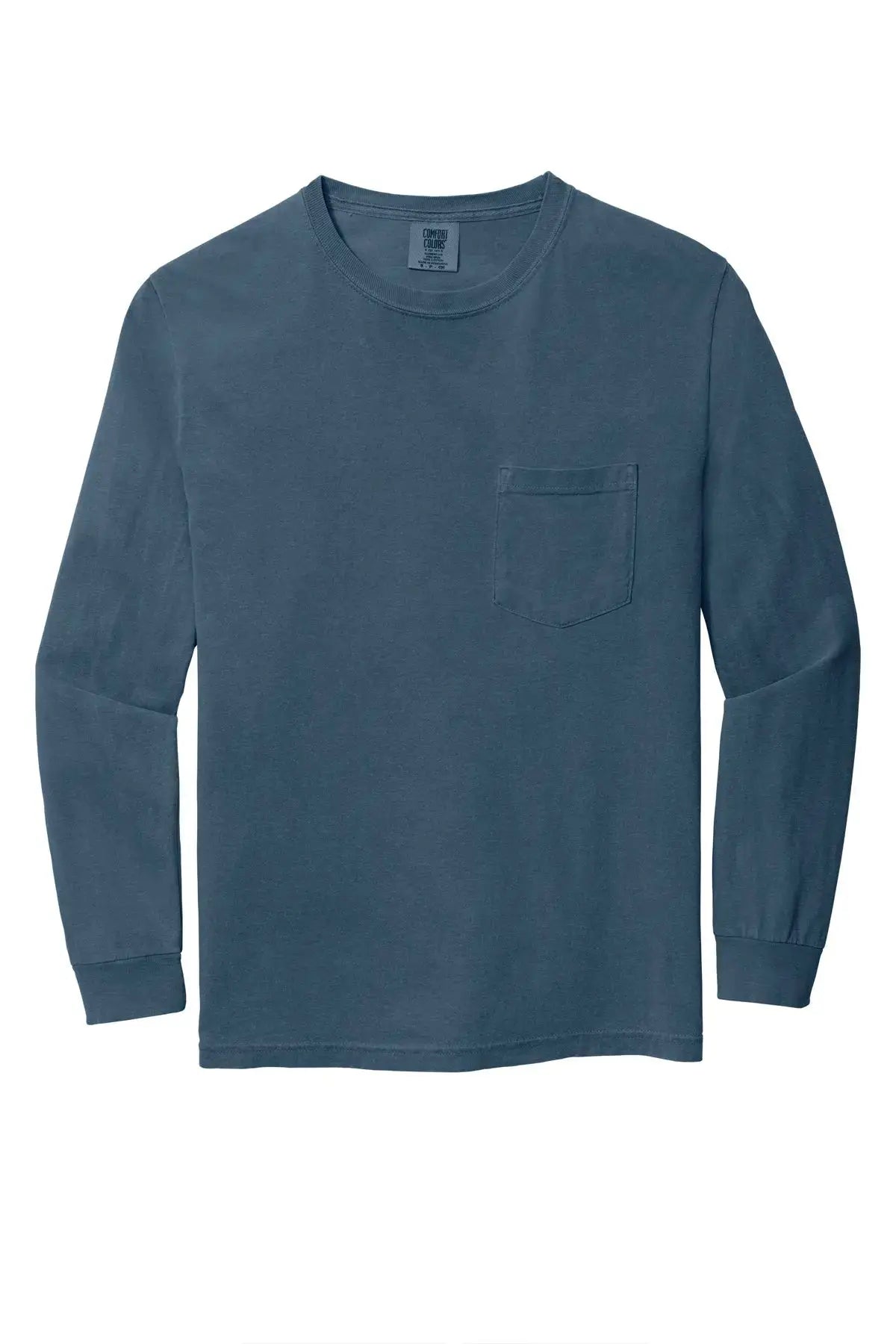Comfort Colors® Heavyweight Ring Spun Long Sleeve Pocket Tee #4410 Game Over Merch