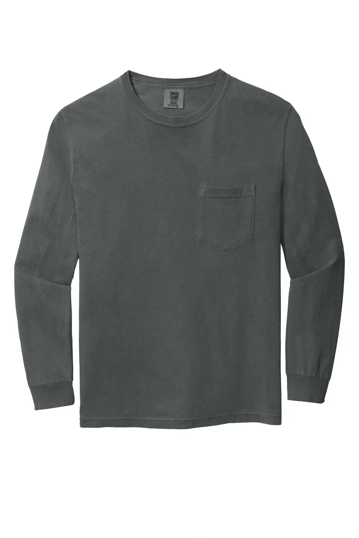Comfort Colors® Heavyweight Ring Spun Long Sleeve Pocket Tee #4410 Game Over Merch