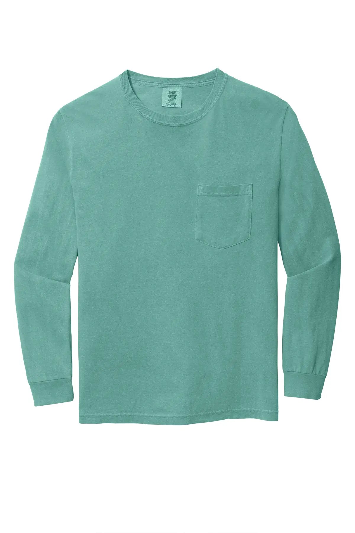 Comfort Colors® Heavyweight Ring Spun Long Sleeve Pocket Tee #4410