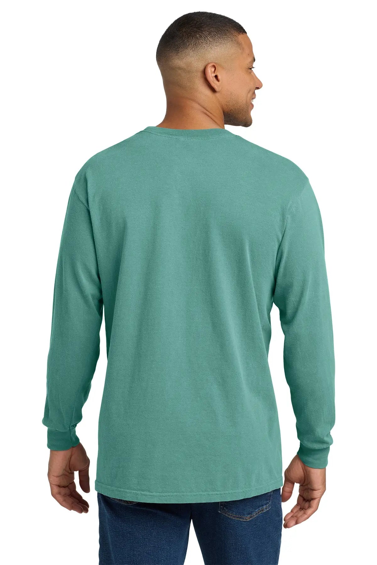Comfort Colors® Heavyweight Ring Spun Long Sleeve Pocket Tee #4410