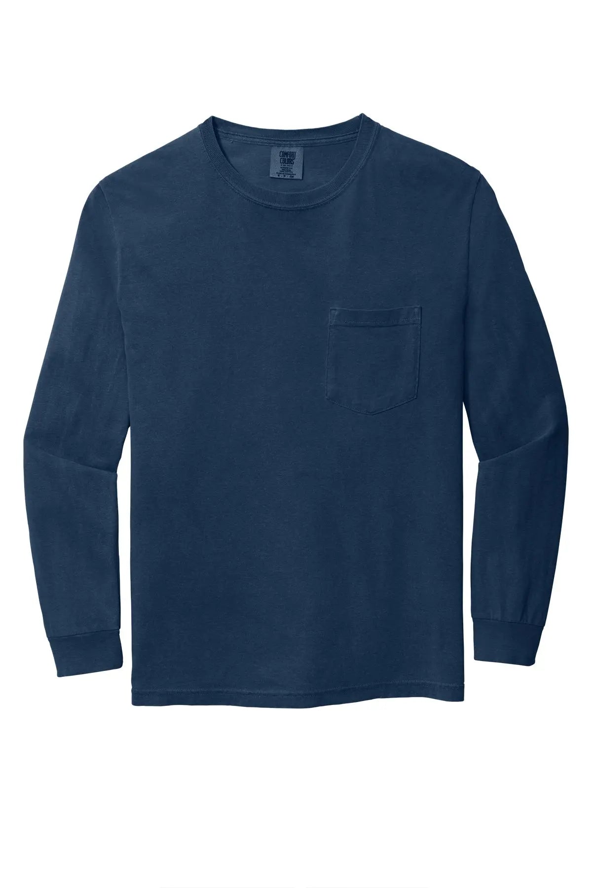 Comfort Colors® Heavyweight Ring Spun Long Sleeve Pocket Tee #4410