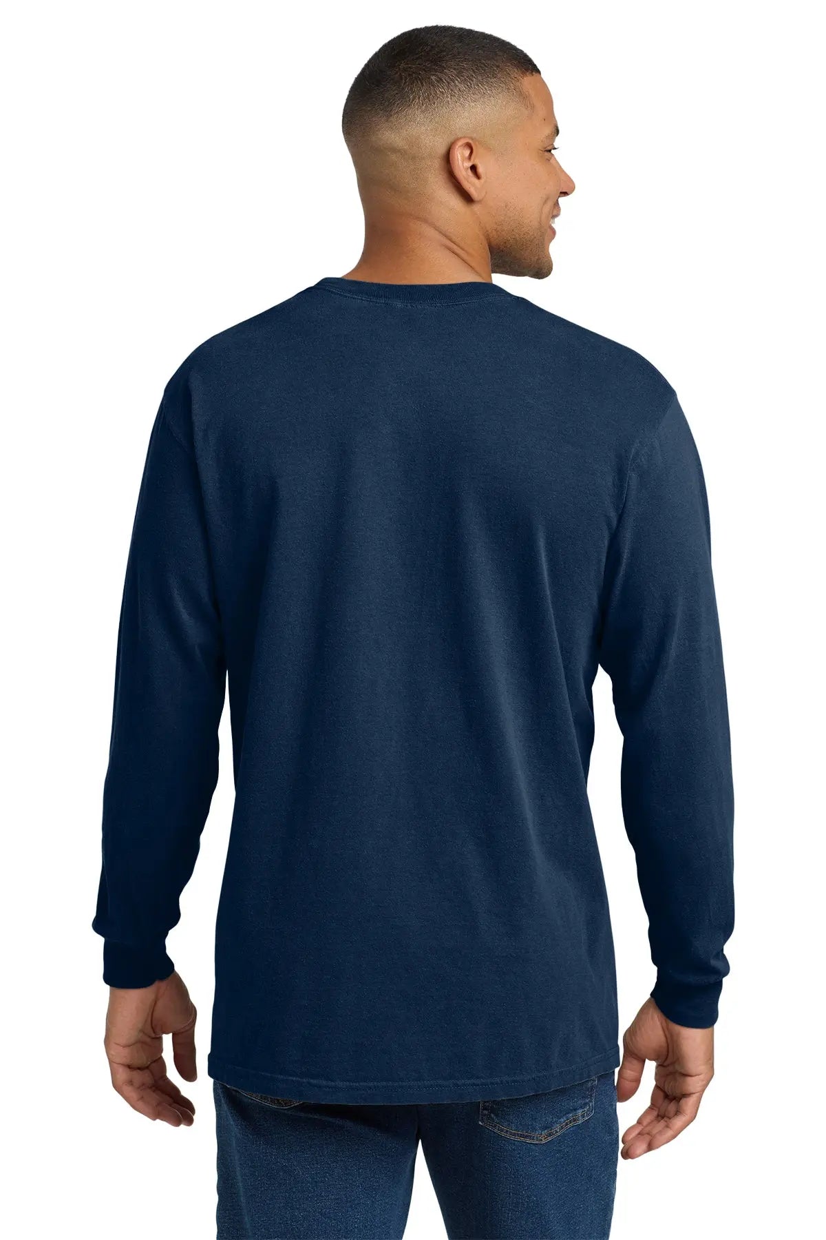Comfort Colors® Heavyweight Ring Spun Long Sleeve Pocket Tee #4410