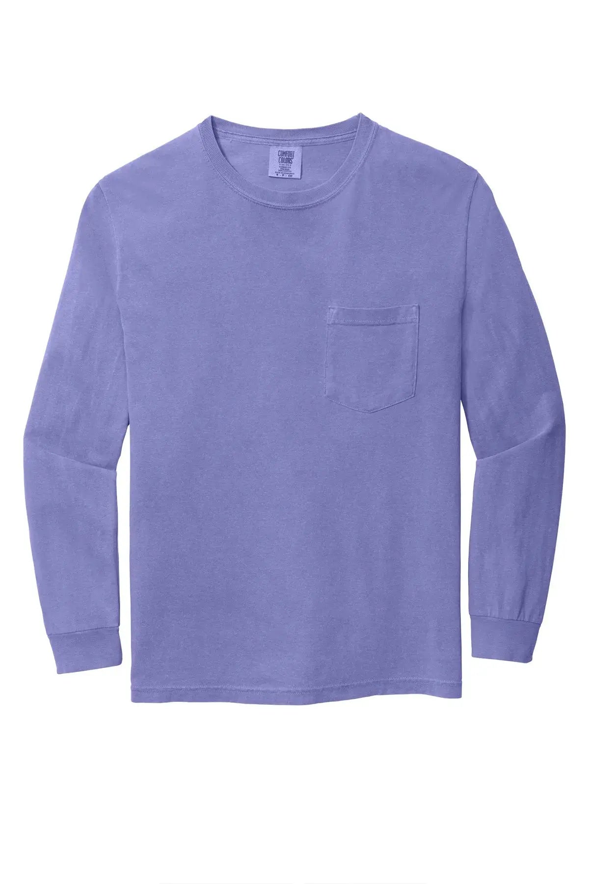 Comfort Colors® Heavyweight Ring Spun Long Sleeve Pocket Tee #4410 Game Over Merch