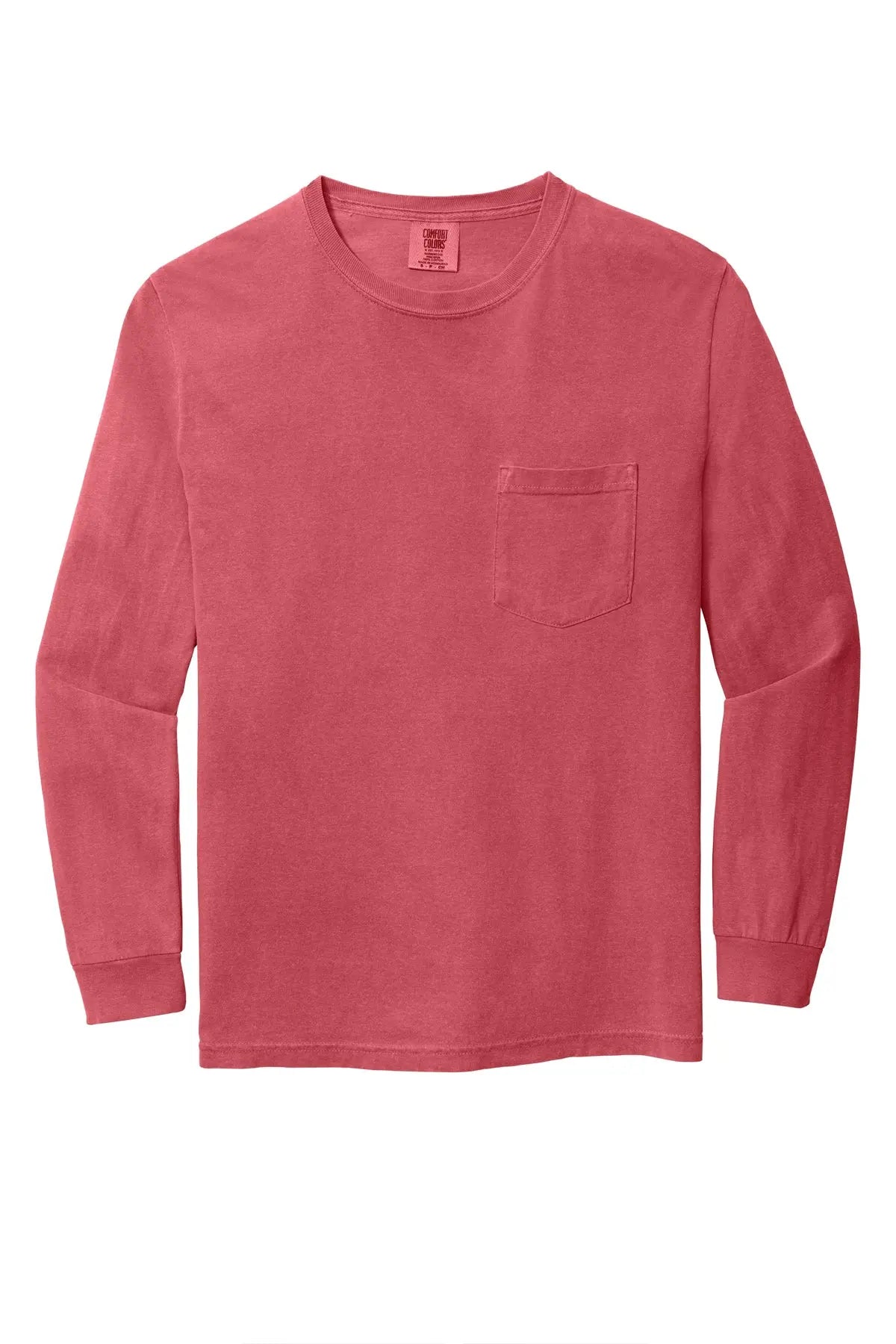 Comfort Colors® Heavyweight Ring Spun Long Sleeve Pocket Tee #4410