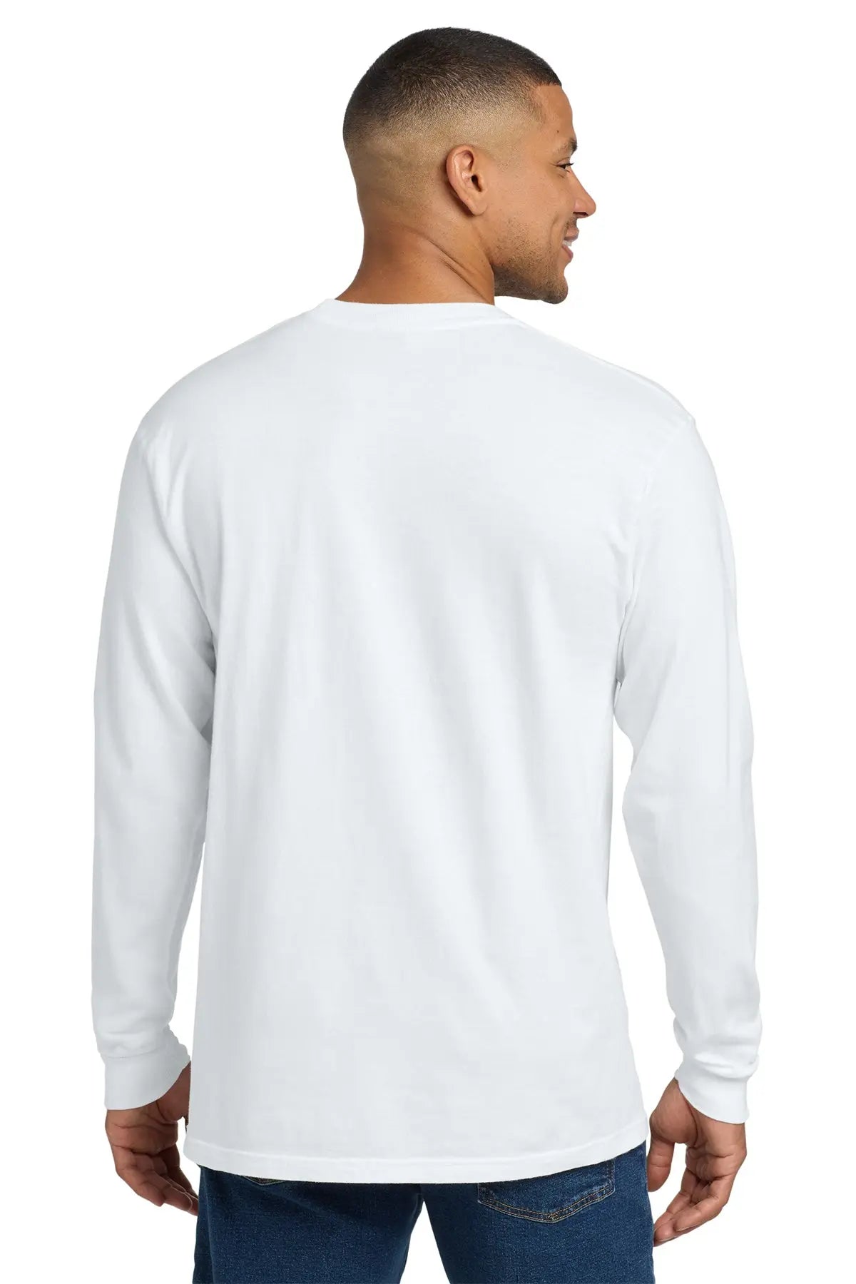 Comfort Colors® Heavyweight Ring Spun Long Sleeve Pocket Tee #4410