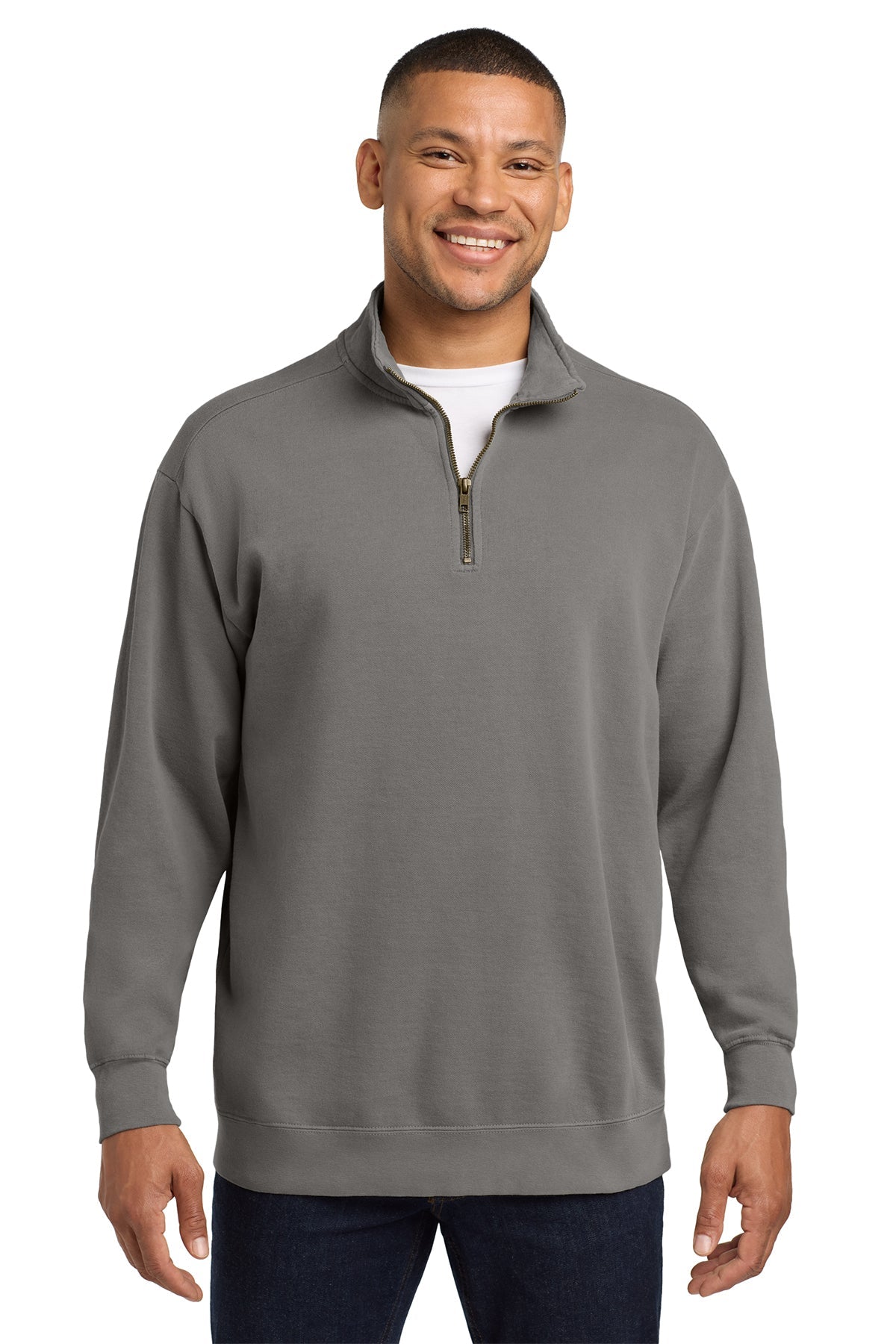 Comfort Colors® Ring Spun 1/4-Zip Sweatshirt #1580 Game Over Merch