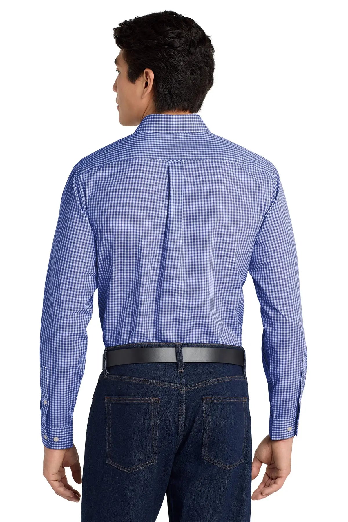 Port Authority® Broadcloth Gingham Easy Care Shirt #W644