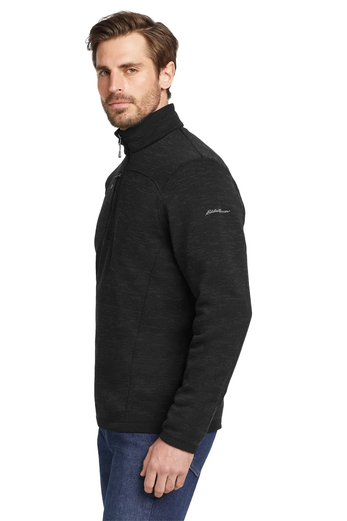 Eddie Bauer® Sweater Fleece 1/4-Zip #EB254 Game Over Merch