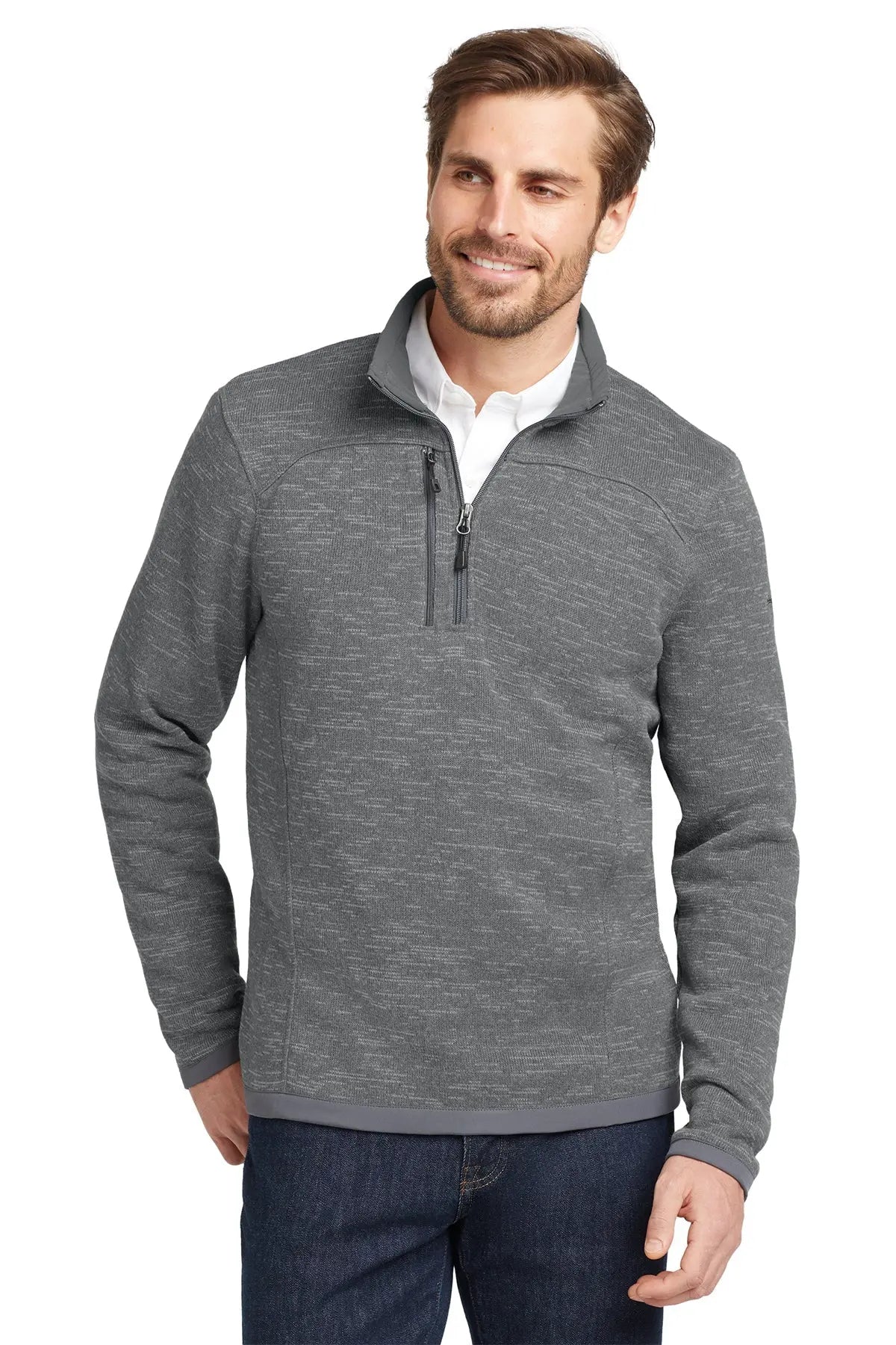 Eddie Bauer® Sweater Fleece 1/4-Zip #EB254 Game Over Merch
