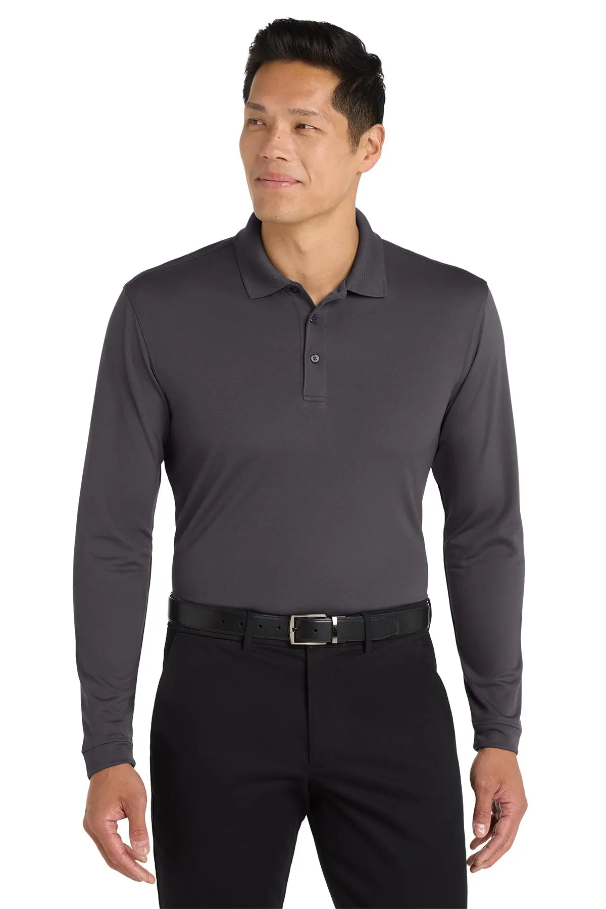Port Authority® Dry Zone® UV Micro-Mesh Long Sleeve Polo #K110LSGame Over Merch