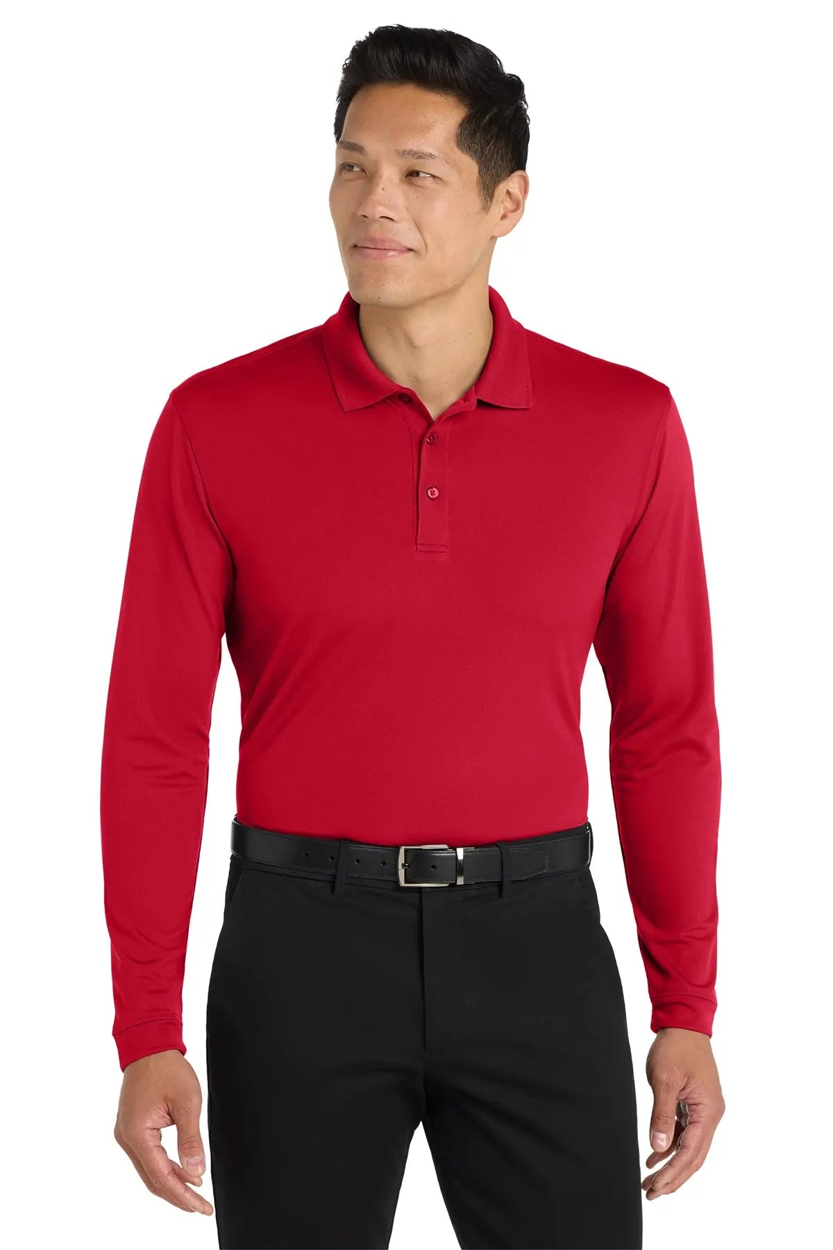Port Authority® Dry Zone® UV Micro-Mesh Long Sleeve Polo #K110LSGame Over Merch