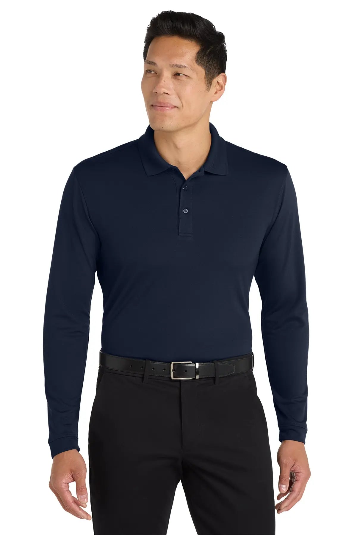 Port Authority® Dry Zone® UV Micro-Mesh Long Sleeve Polo #K110LSGame Over Merch