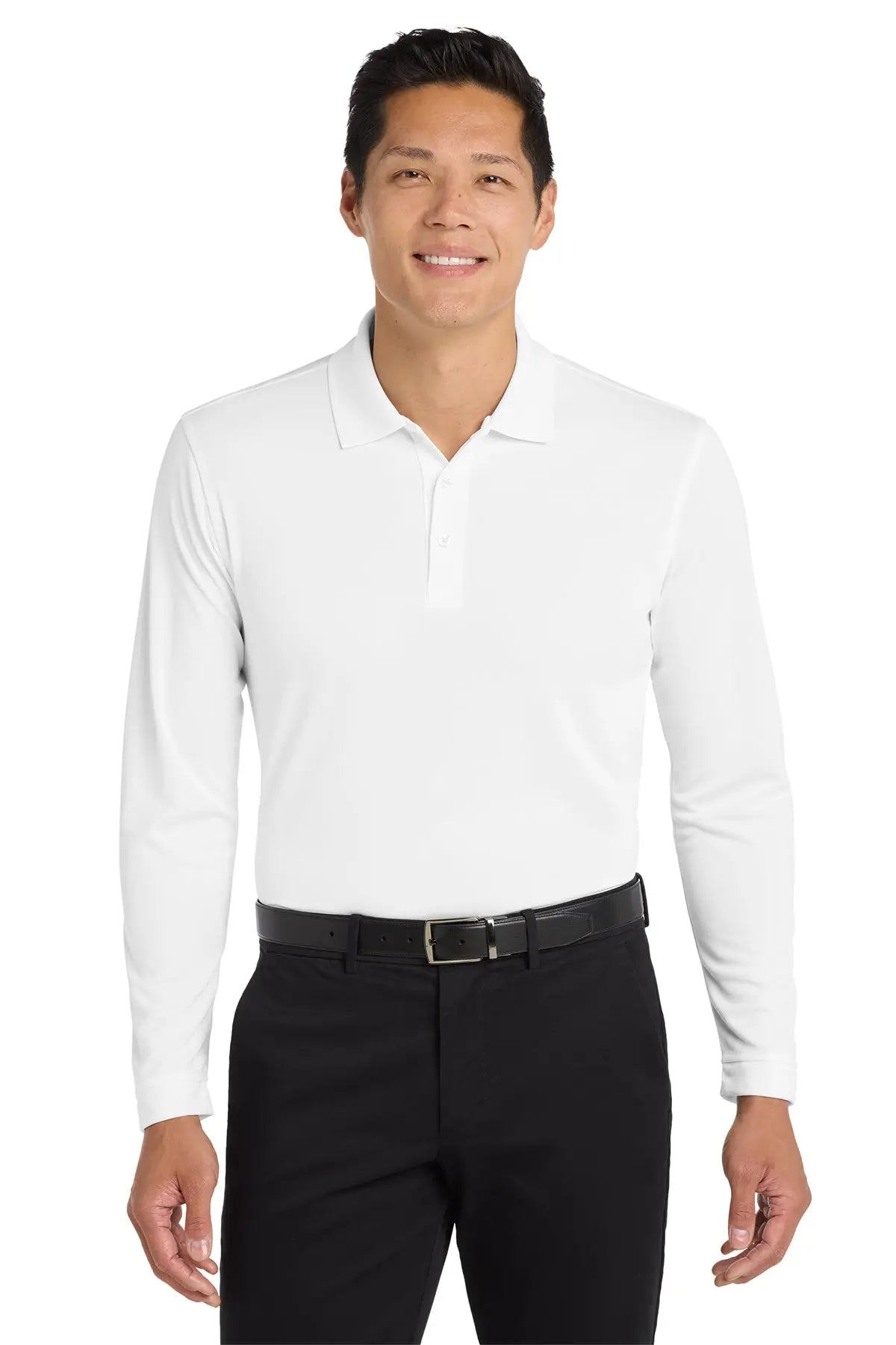 Port Authority® Dry Zone® UV Micro-Mesh Long Sleeve Polo #K110LSGame Over Merch