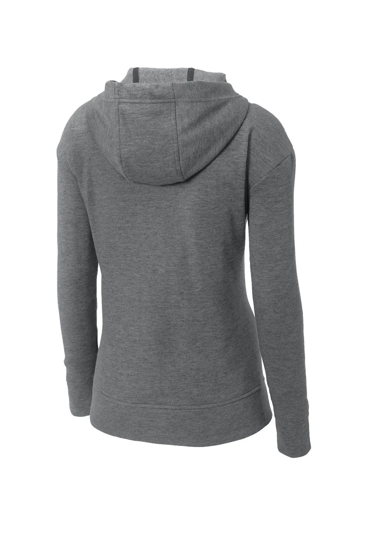 Sport-Tek® Women's PosiCharge® Tri-Blend Wicking Fleece Full-Zip Hooded Jacket #LST293