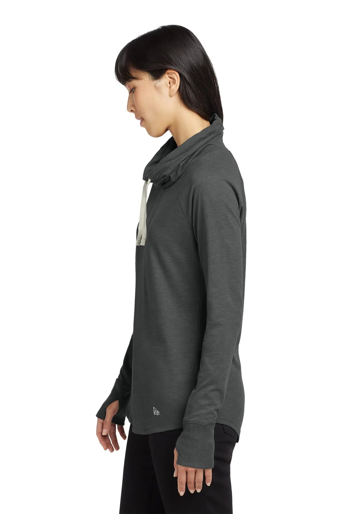 New Era® Women's Sueded Cotton Blend Cowl Tee #LNEA123