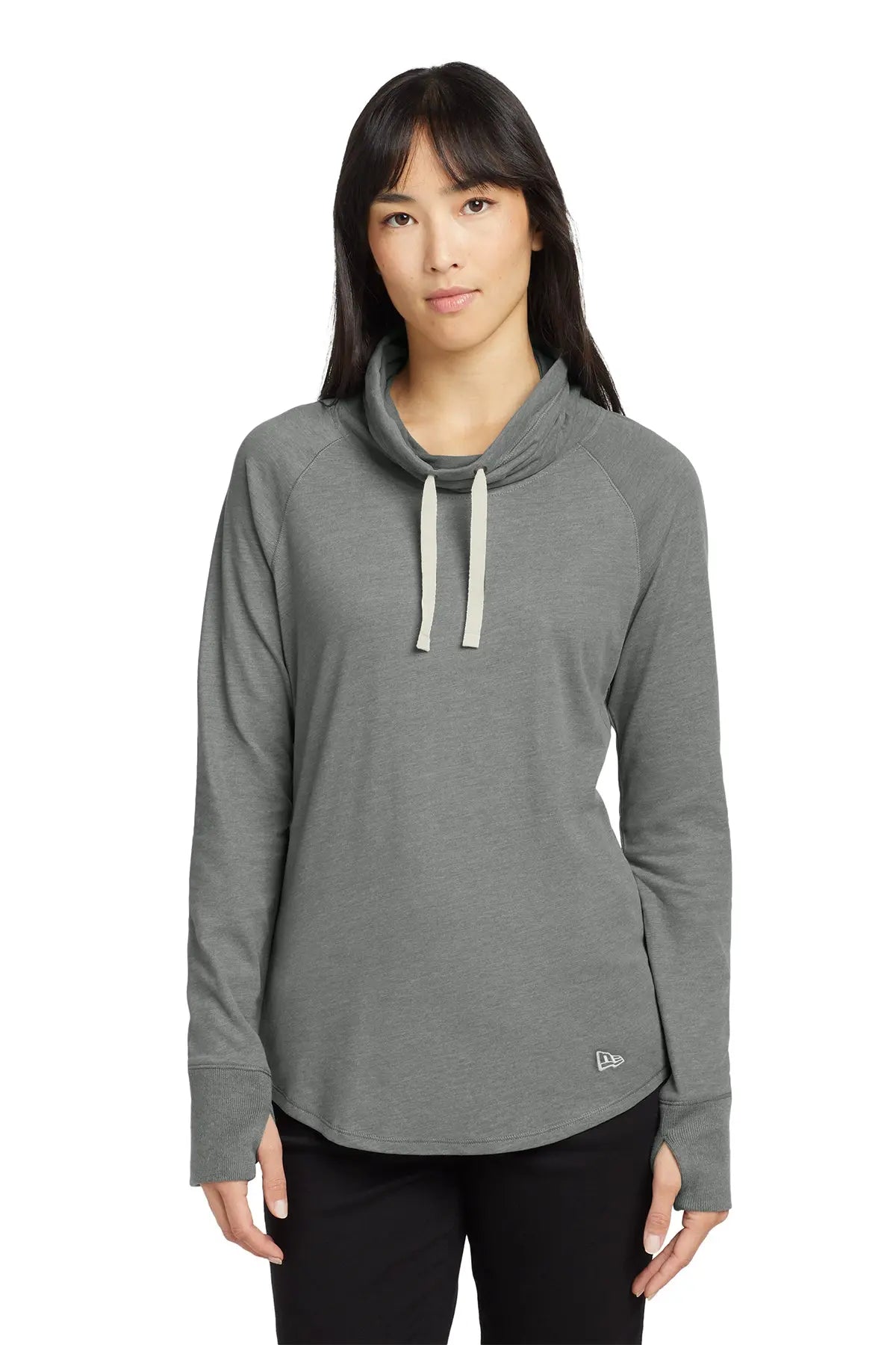 New Era® Women's Sueded Cotton Blend Cowl Tee #LNEA123