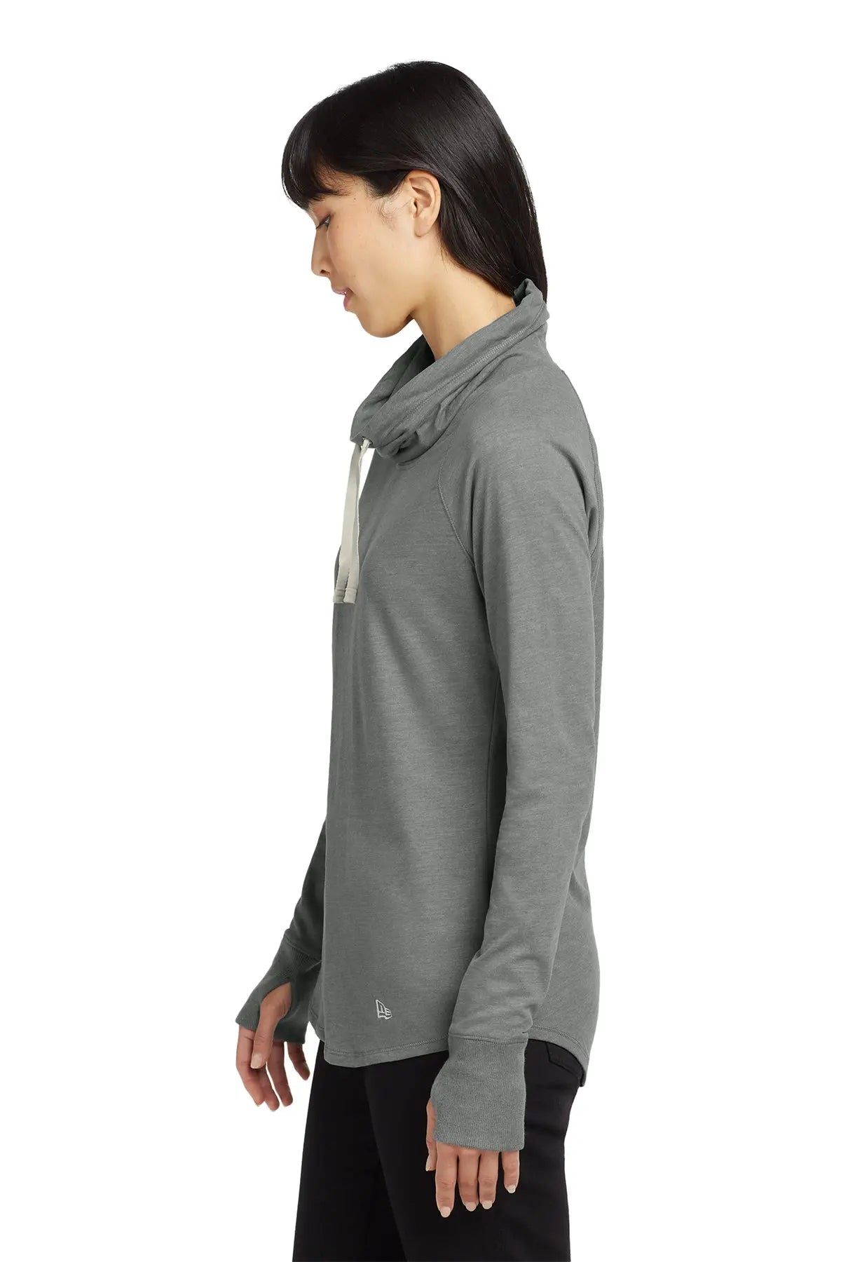 New Era® Women's Sueded Cotton Blend Cowl Tee #LNEA123