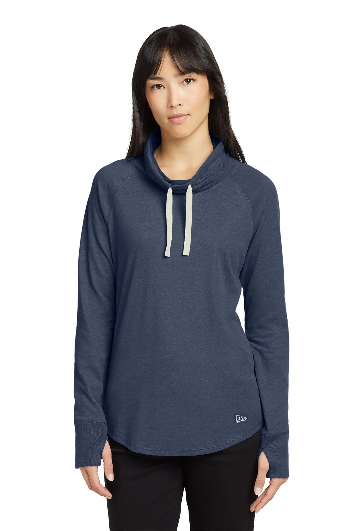 New Era® Women's Sueded Cotton Blend Cowl Tee #LNEA123