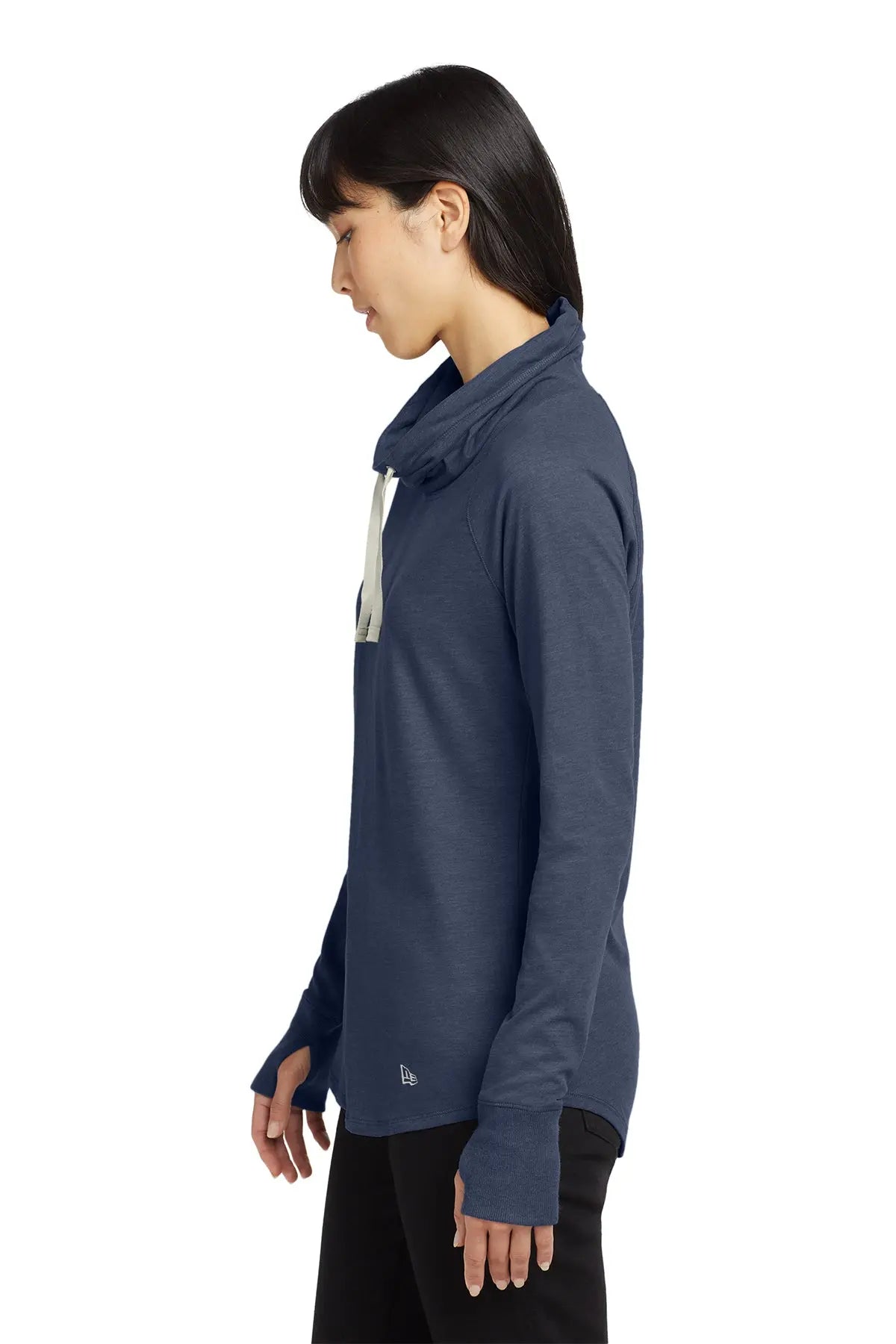 New Era® Women's Sueded Cotton Blend Cowl Tee #LNEA123