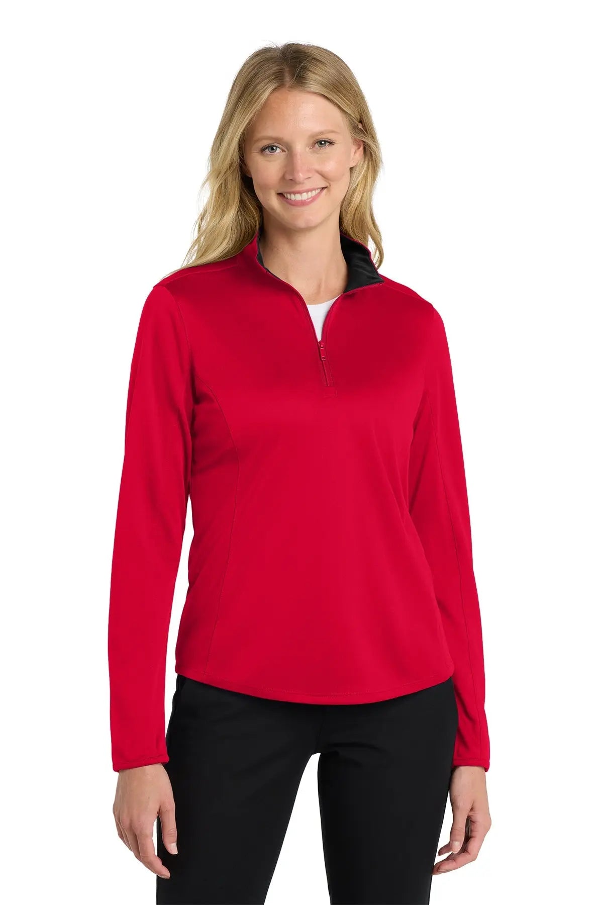 Port Authority® Women's Silk Touch™ Performance 1/4-Zip #LK584 Game Over Merch