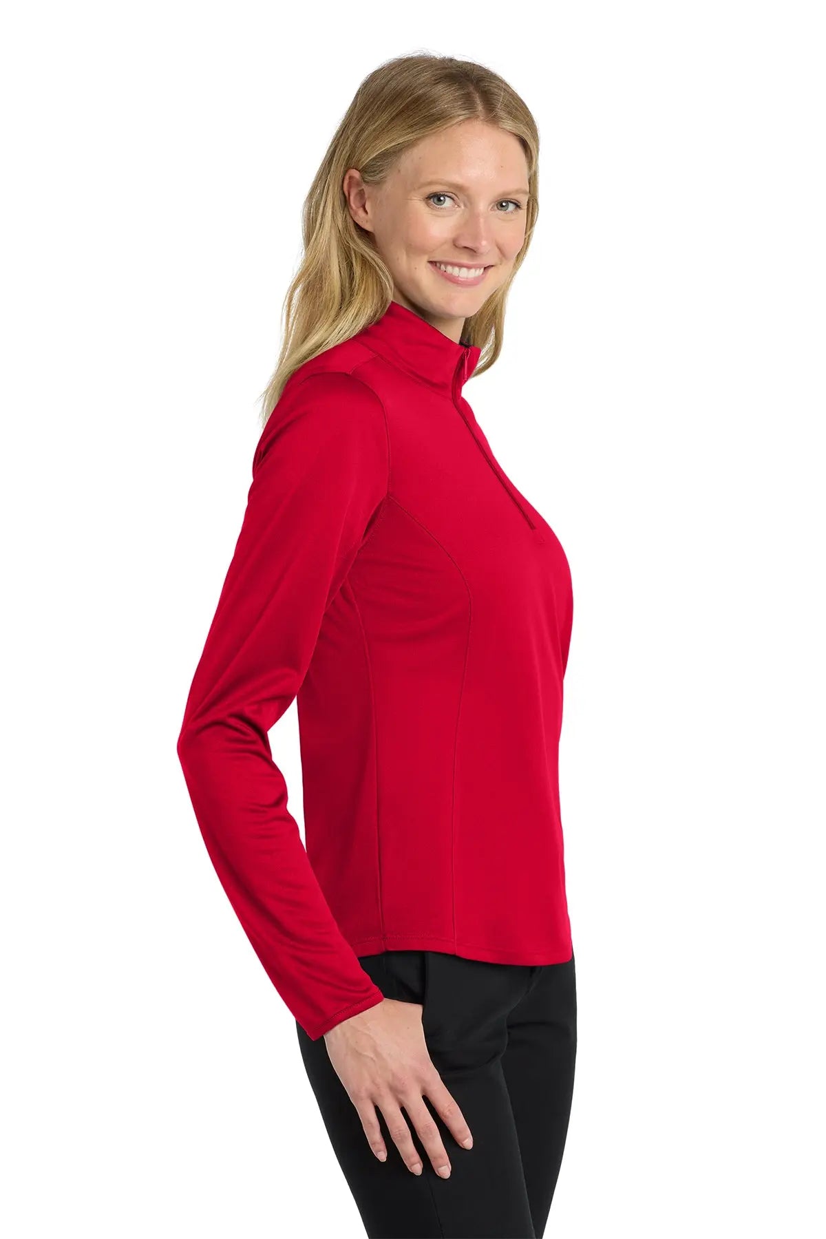 Port Authority® Women's Silk Touch™ Performance 1/4-Zip #LK584 Game Over Merch