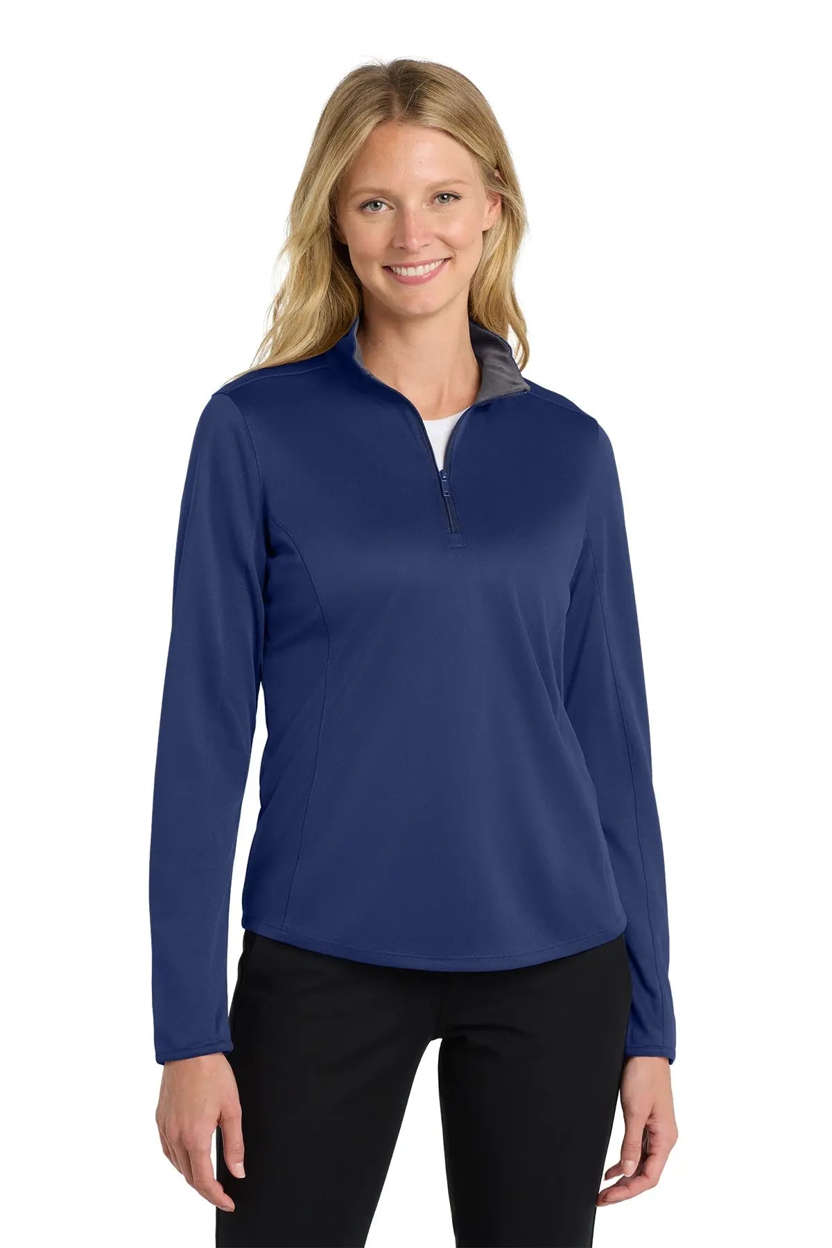Port Authority® Women's Silk Touch™ Performance 1/4-Zip #LK584 Game Over Merch
