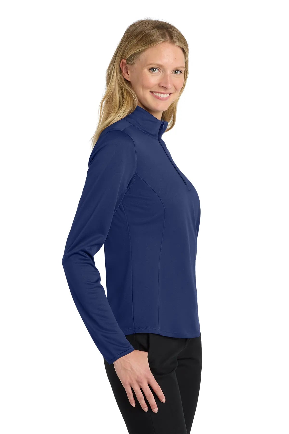 Port Authority® Women's Silk Touch™ Performance 1/4-Zip #LK584 Game Over Merch