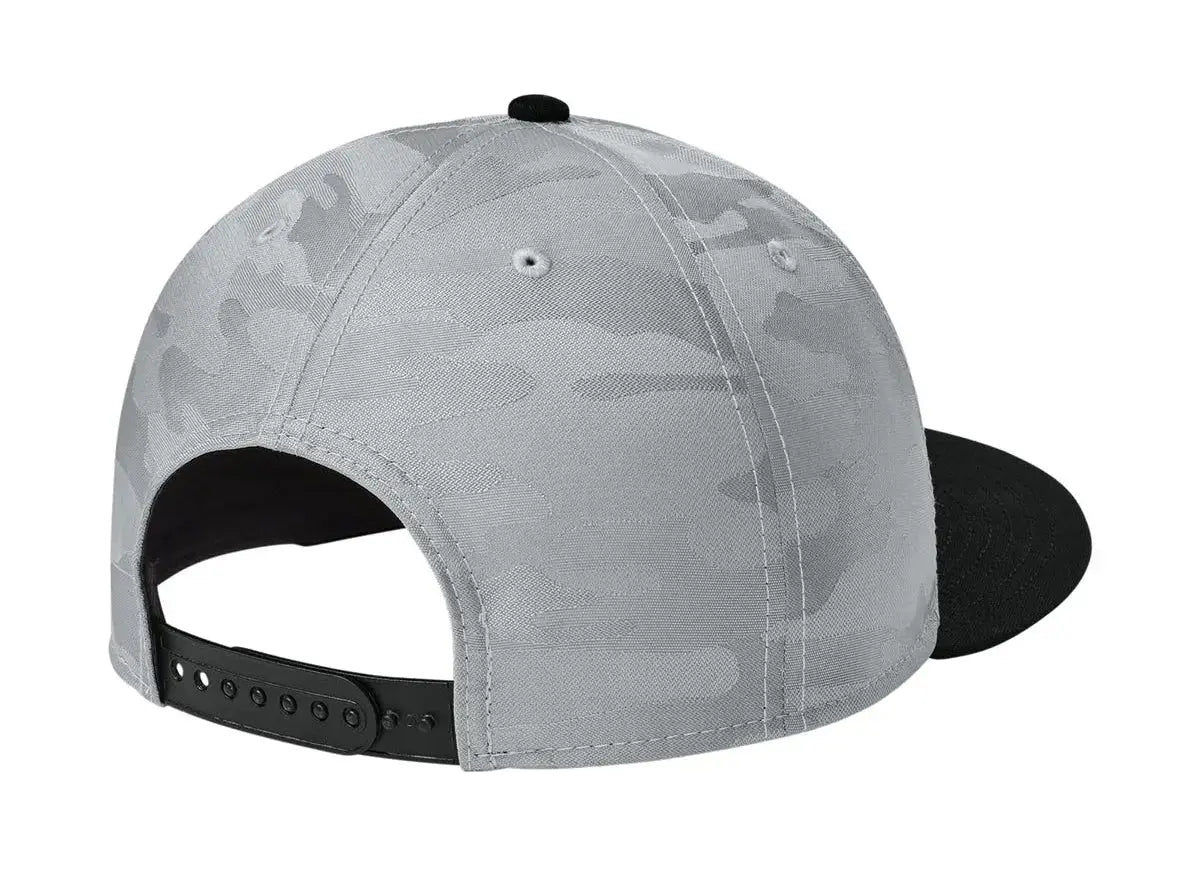 New Era® Camo Flat Bill Snapback Cap #NE407 Game Over Merch