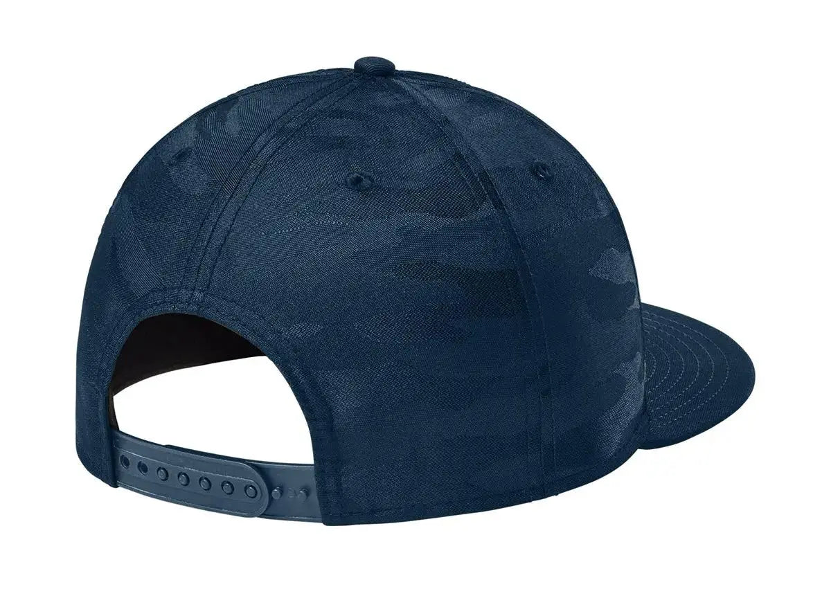 New Era® Camo Flat Bill Snapback Cap #NE407 Game Over Merch