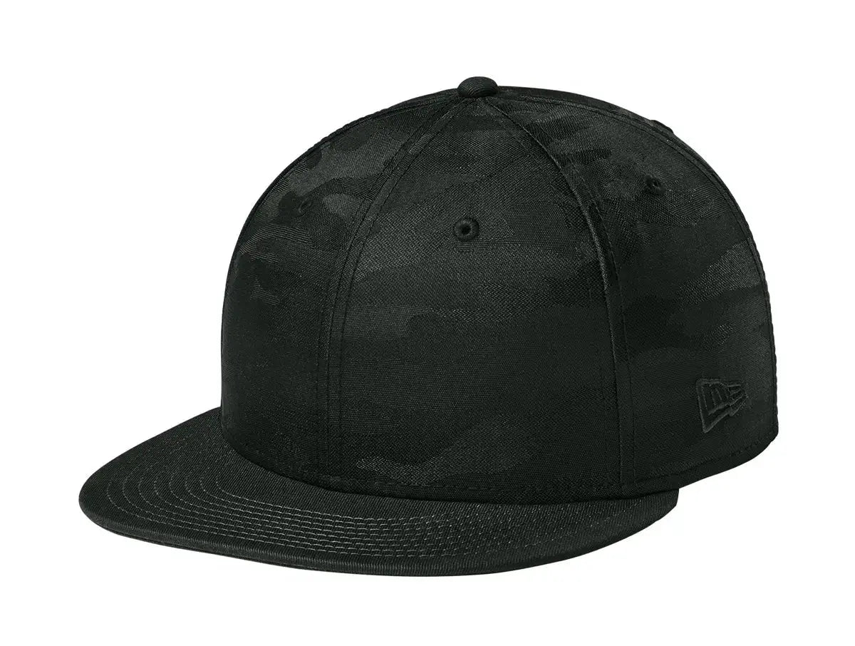 New Era® Camo Flat Bill Snapback Cap #NE407 Game Over Merch