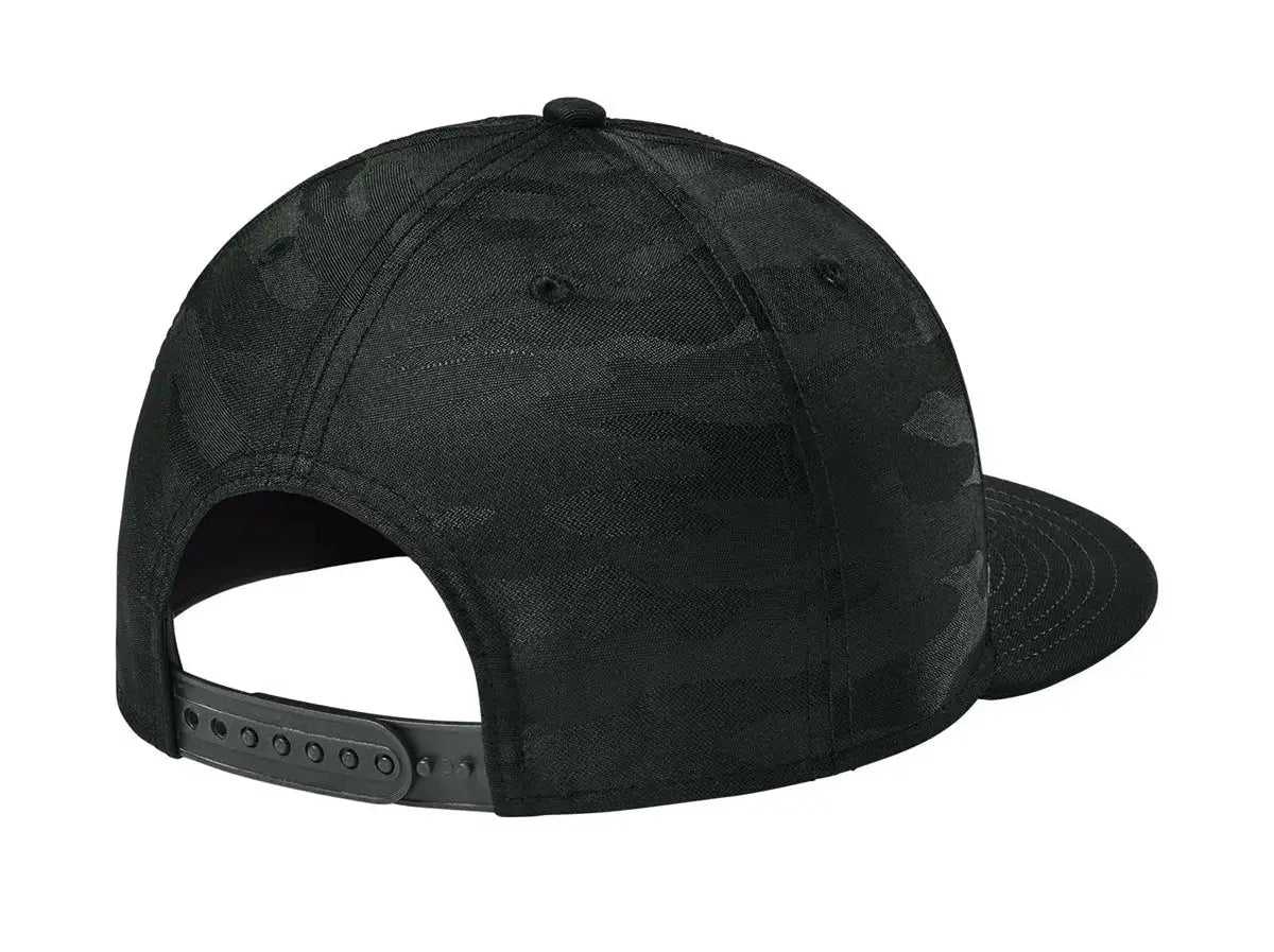 New Era® Camo Flat Bill Snapback Cap #NE407 Game Over Merch