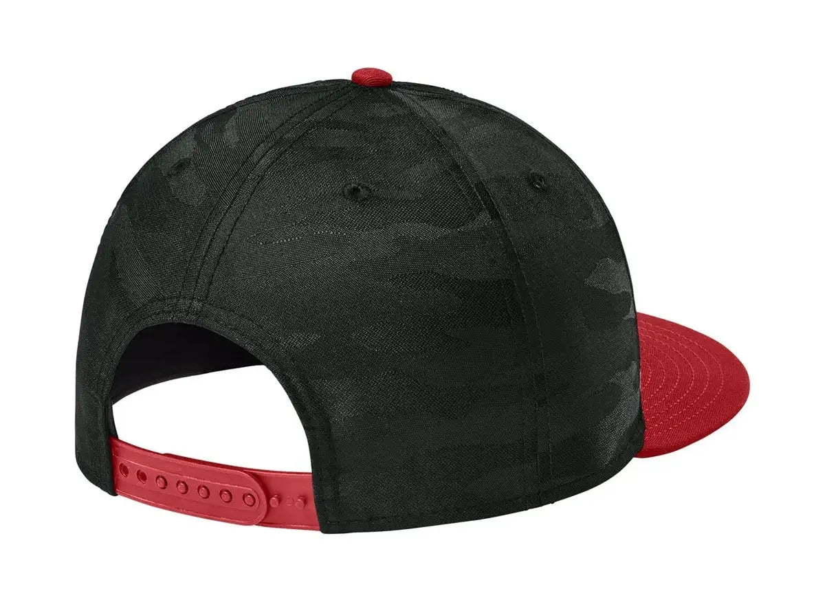 New Era® Camo Flat Bill Snapback Cap #NE407 Game Over Merch