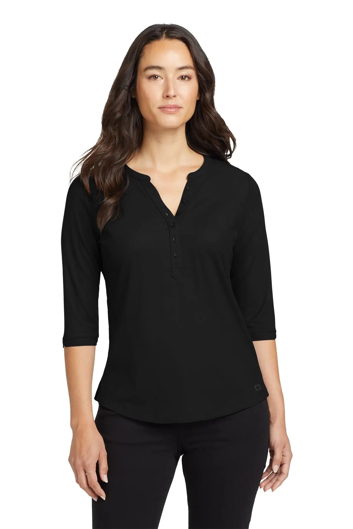 OGIO® Women's Jewel Henley #LOG104