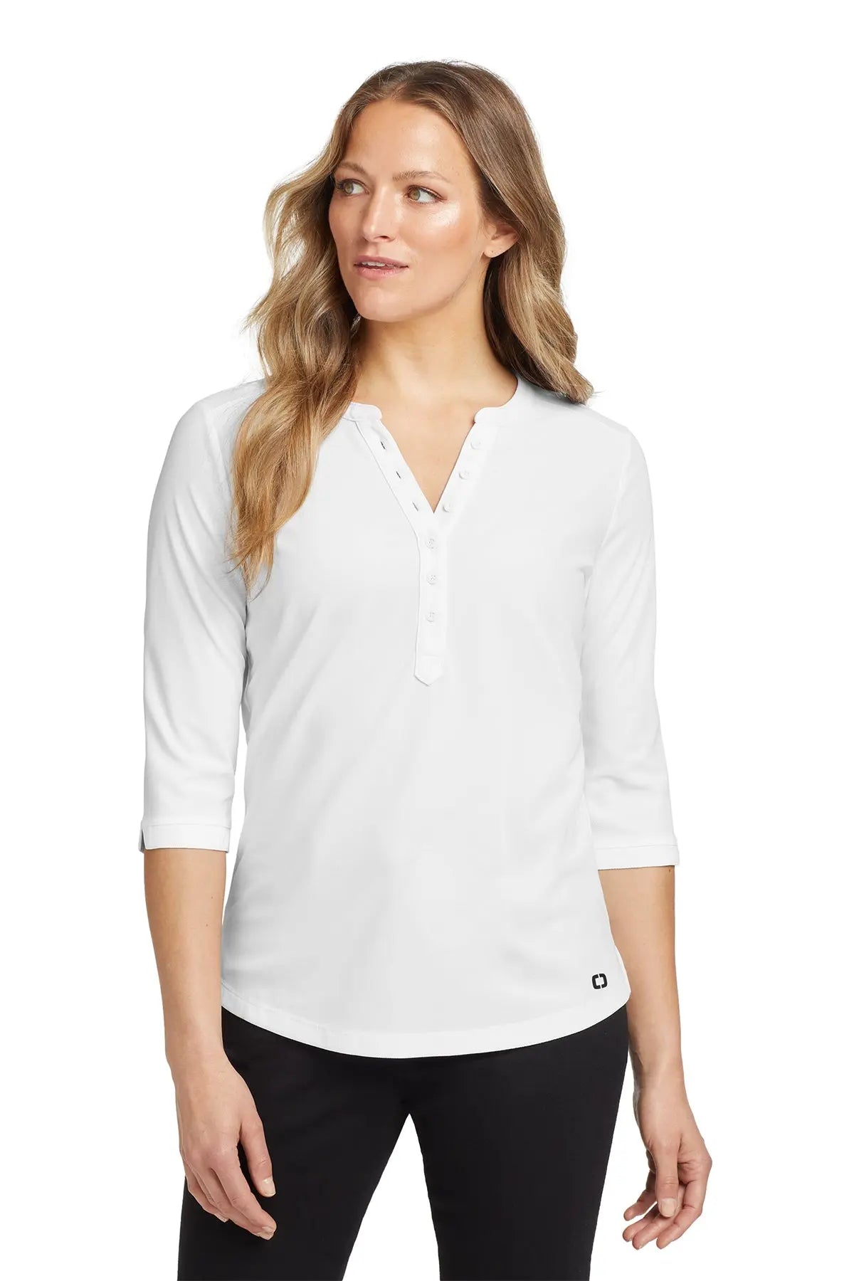 OGIO® Women's Jewel Henley #LOG104