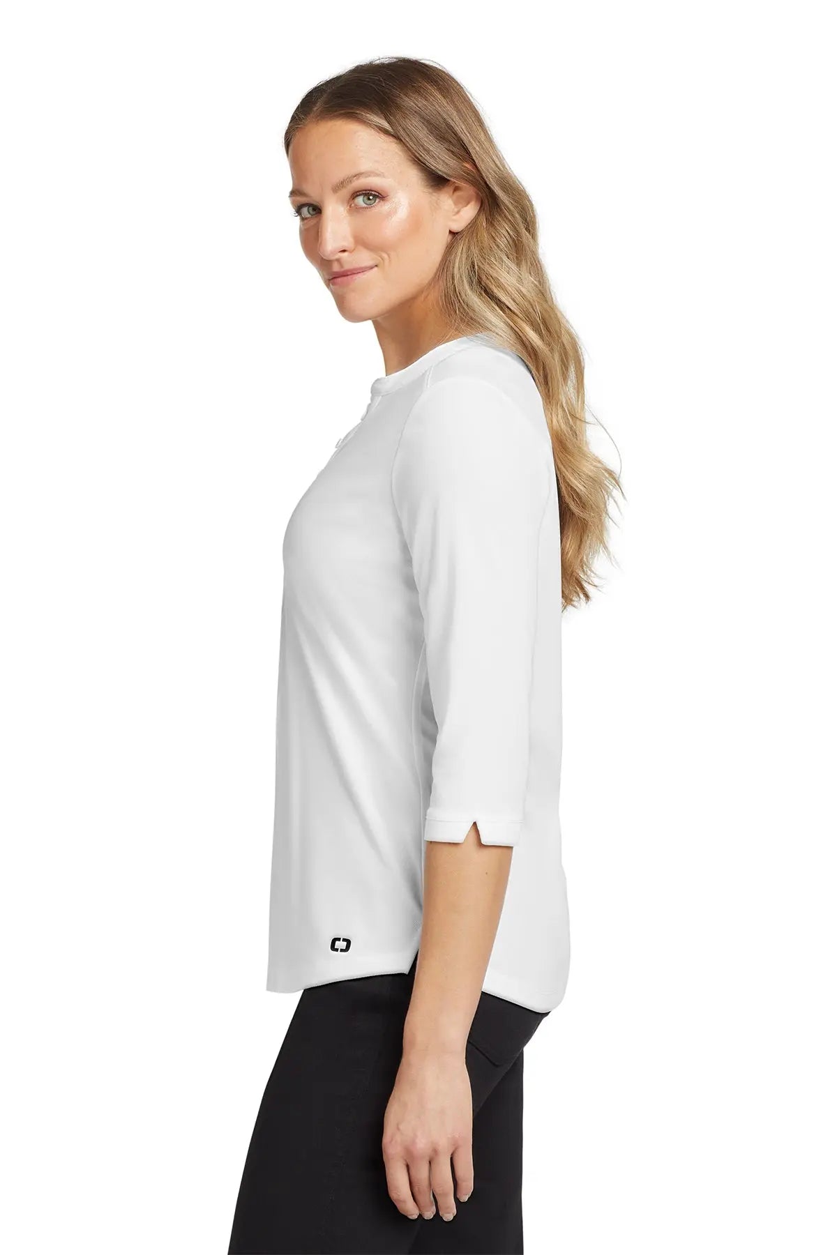 OGIO® Women's Jewel Henley #LOG104