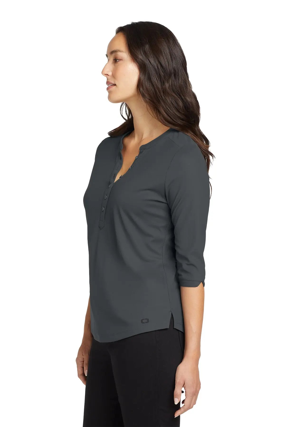 OGIO® Women's Jewel Henley #LOG104