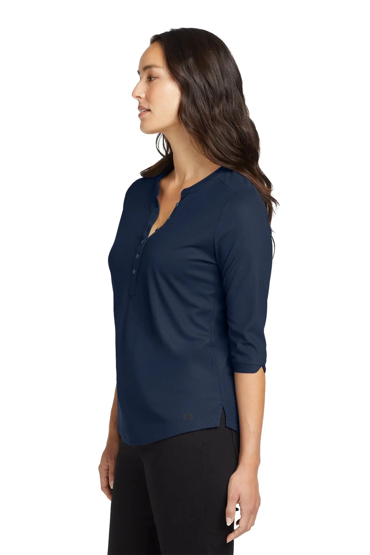 OGIO® Women's Jewel Henley #LOG104