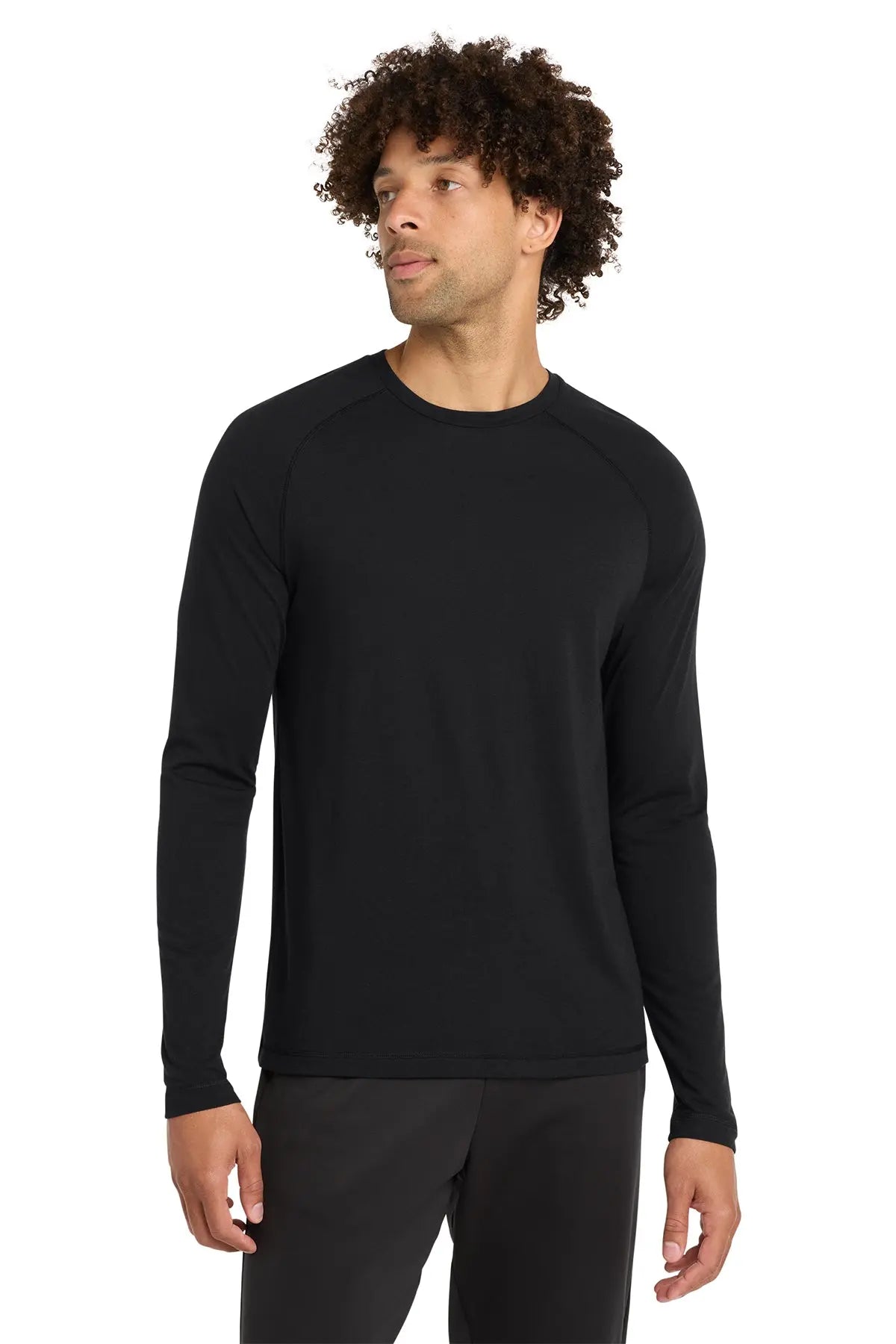Sport-Tek® PosiCharge® Long Sleeve Tri-Blend Wicking Raglan Tee #ST400LS