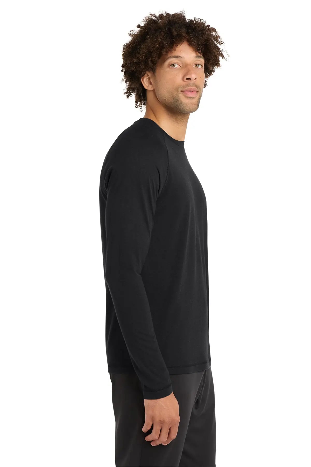 Sport-Tek® PosiCharge® Long Sleeve Tri-Blend Wicking Raglan Tee #ST400LS