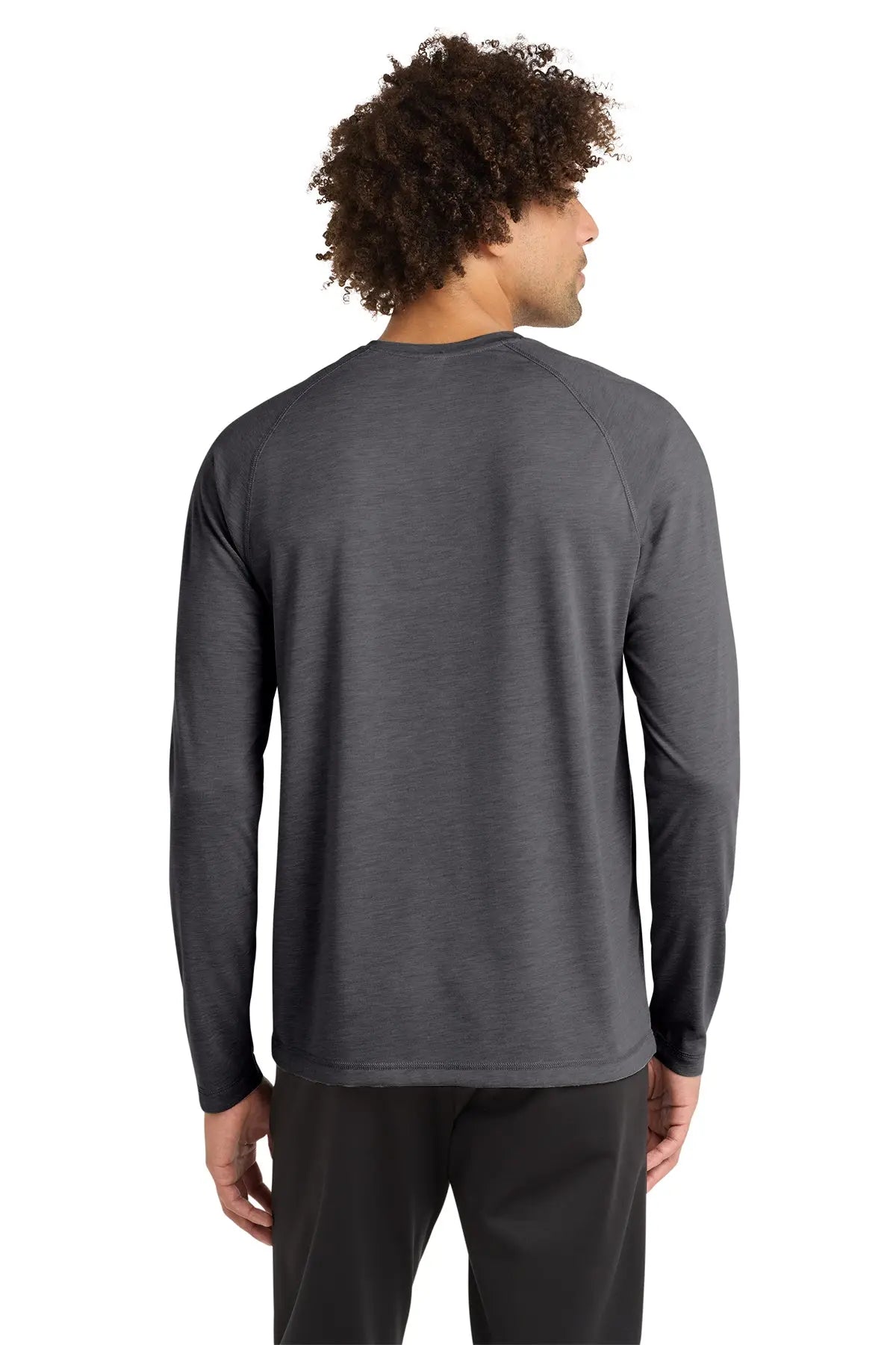 Sport-Tek® PosiCharge® Long Sleeve Tri-Blend Wicking Raglan Tee #ST400LS