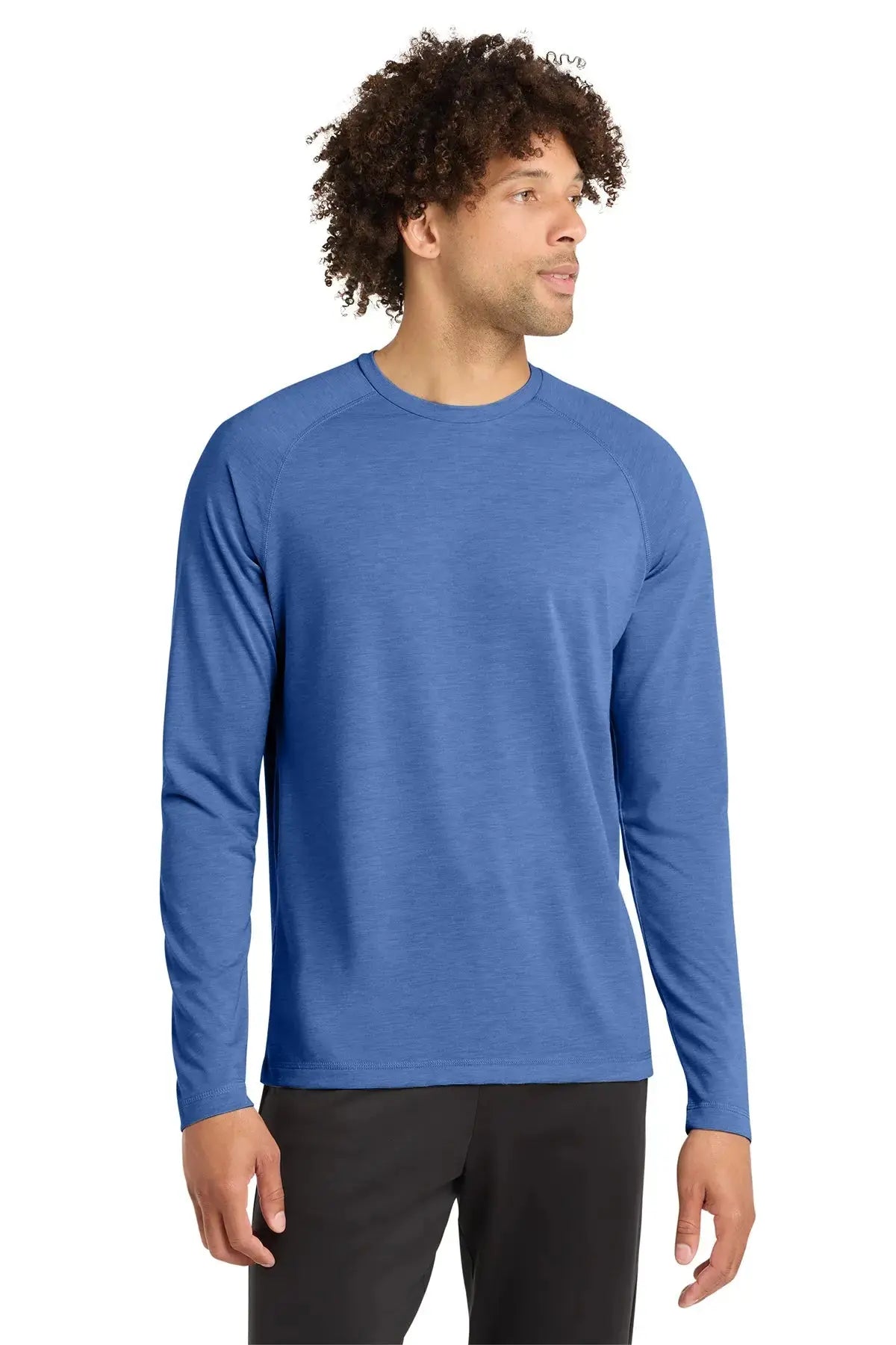 Sport-Tek® PosiCharge® Long Sleeve Tri-Blend Wicking Raglan Tee #ST400LS Game Over Merch
