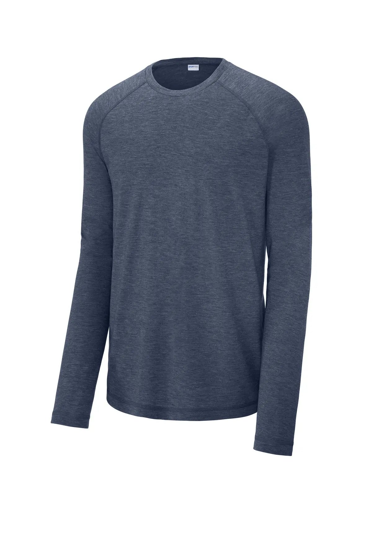 Sport-Tek® PosiCharge® Long Sleeve Tri-Blend Wicking Raglan Tee #ST400LS
