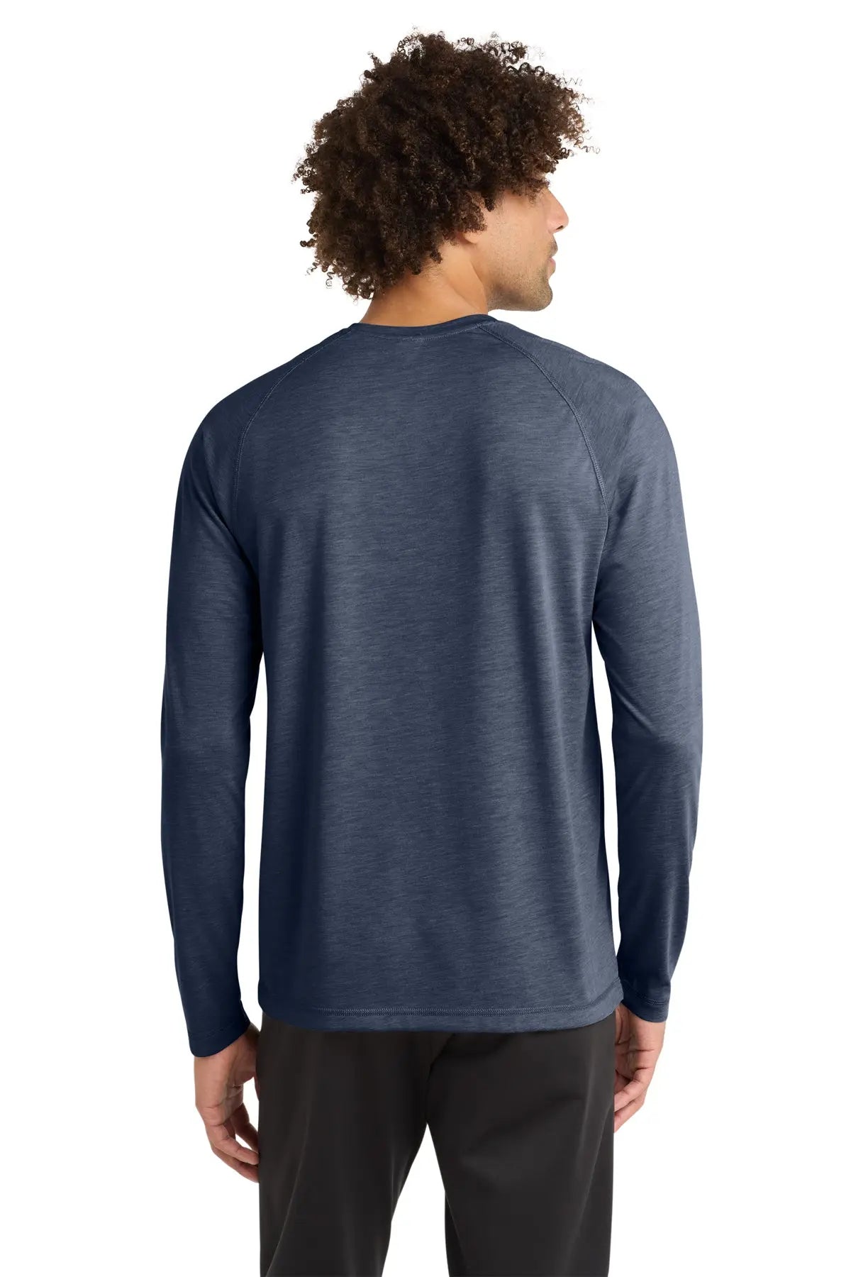 Sport-Tek® PosiCharge® Long Sleeve Tri-Blend Wicking Raglan Tee #ST400LS