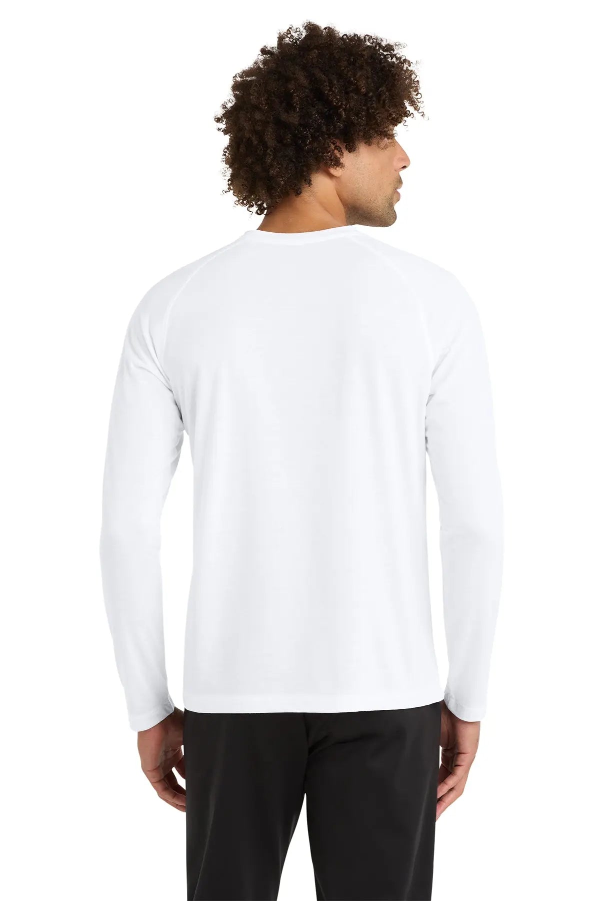 Sport-Tek® PosiCharge® Long Sleeve Tri-Blend Wicking Raglan Tee #ST400LS