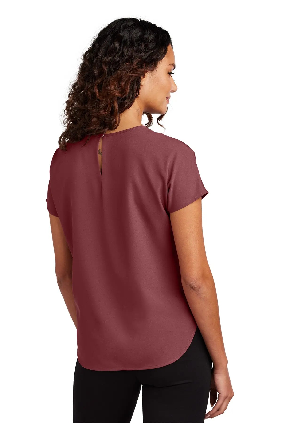 Mercer+Mettle® Women's Stretch Crepe Crew #MM2015