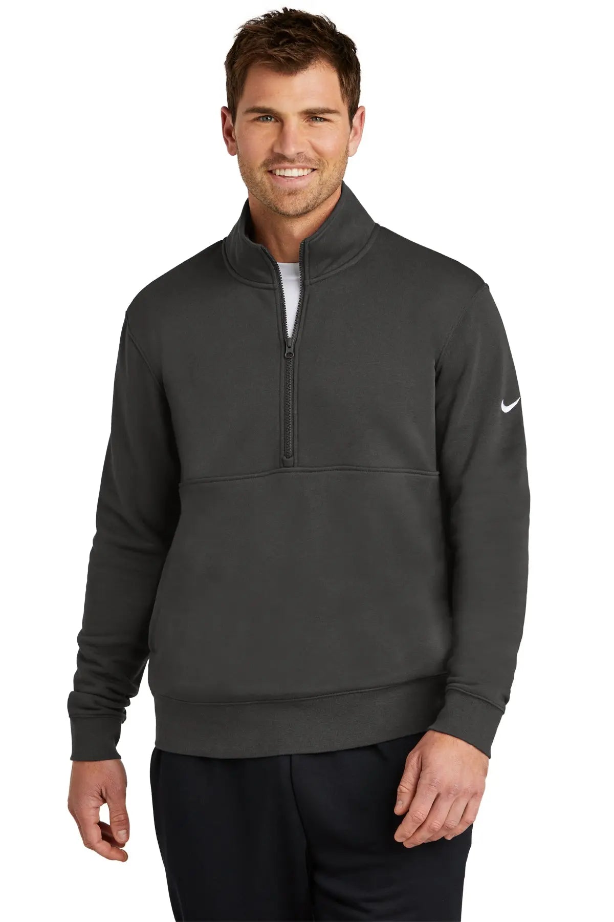 Nike Club Fleece Sleeve Swoosh 1/2-Zip #NKDX6718 Game Over Merch
