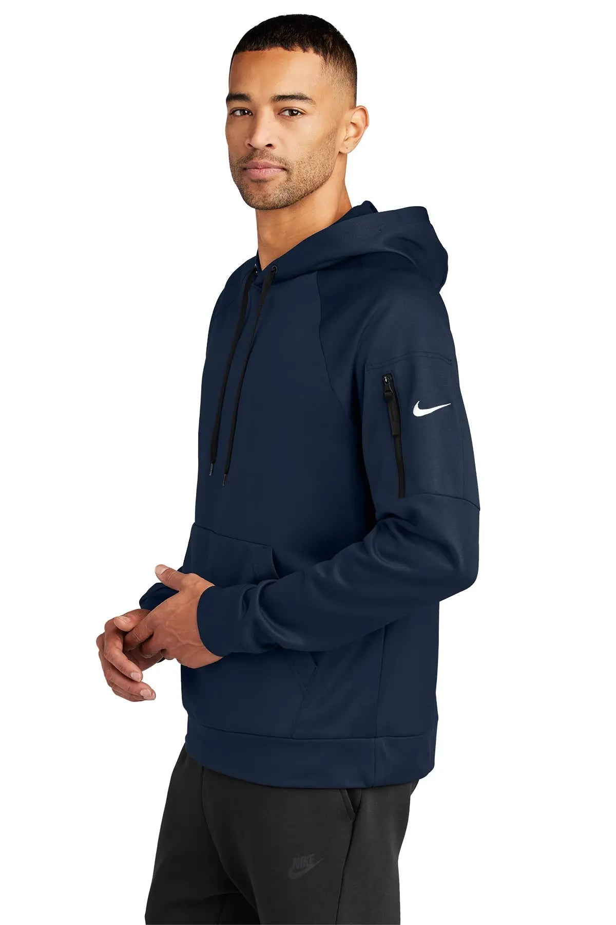 Nike Therma-FIT Pocket Pullover Fleece Hoodie #NKFD9735